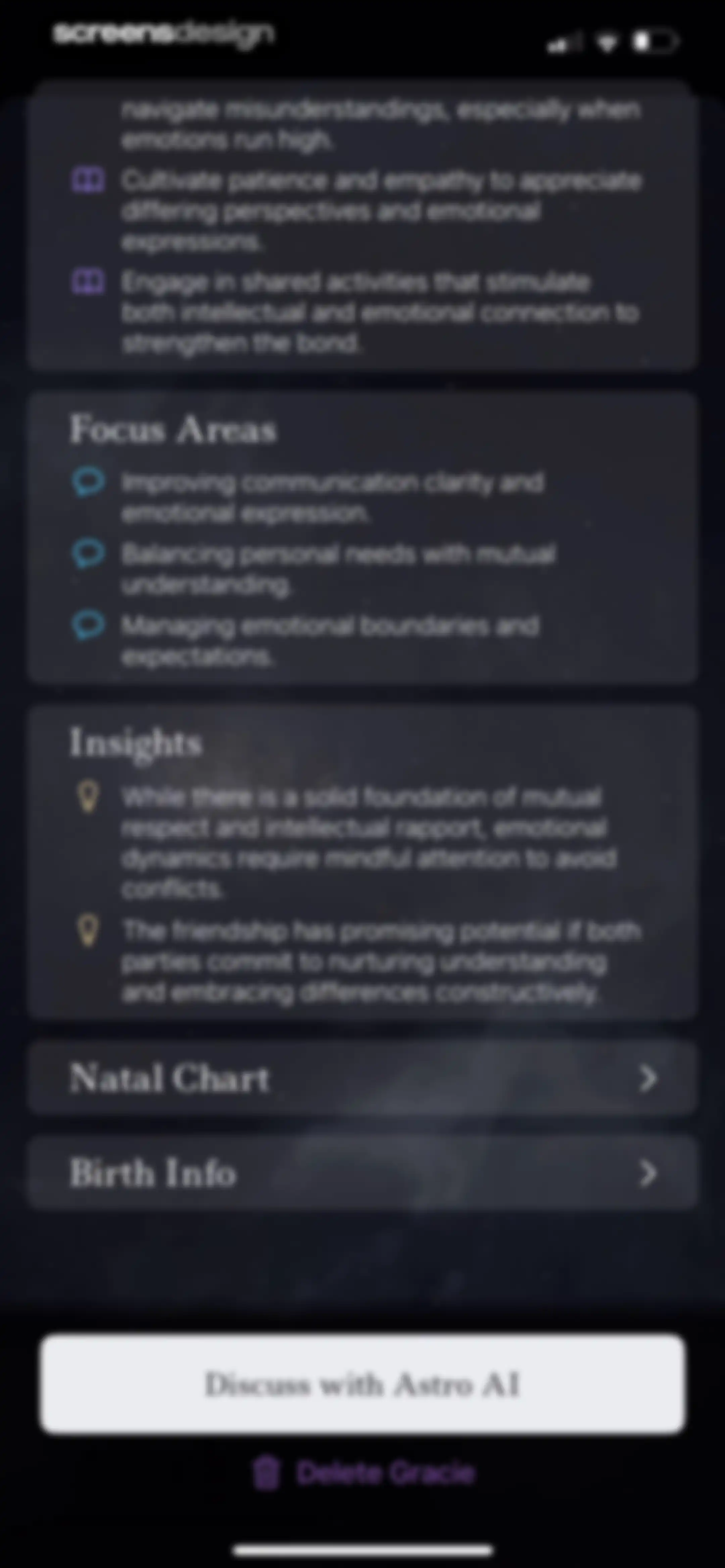 Astro AI: Life Advice screen 44