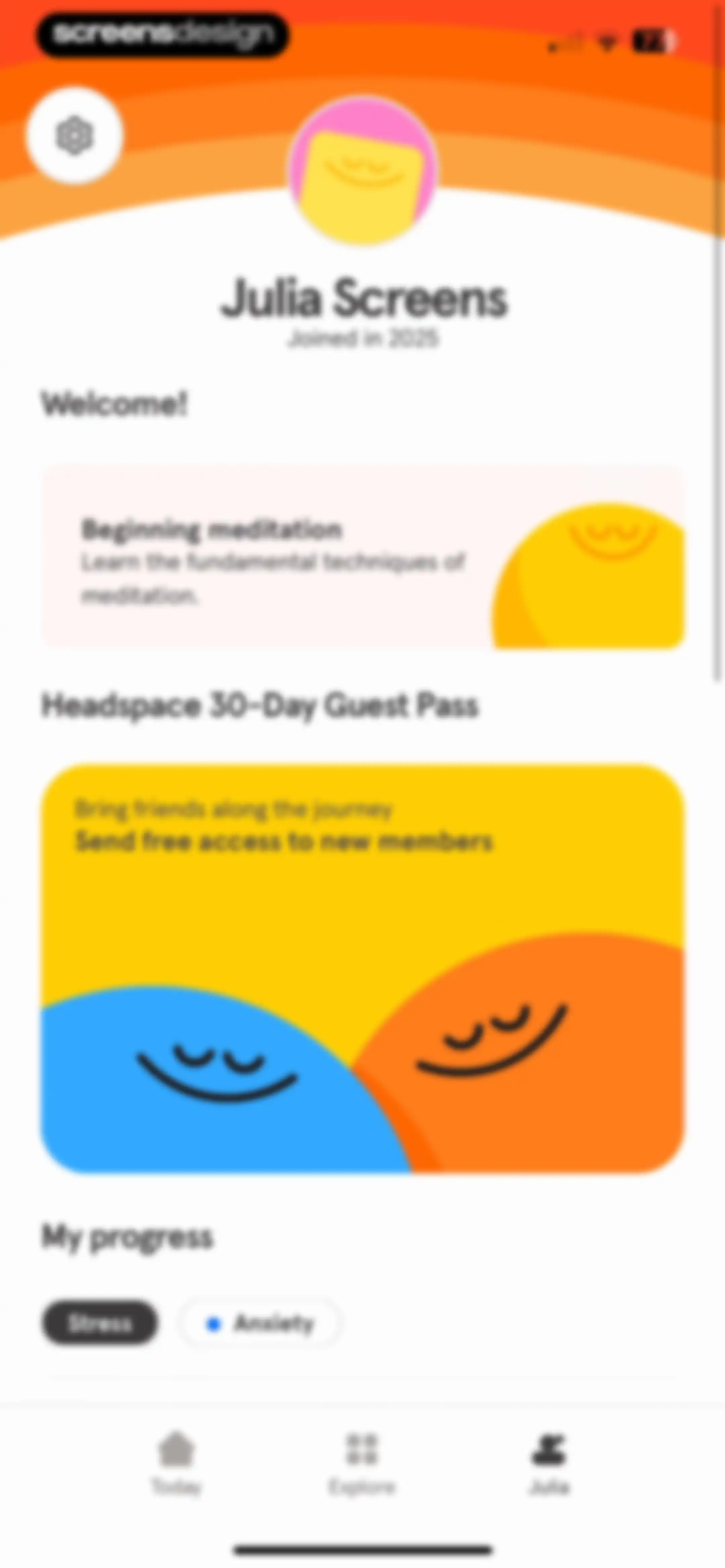 Headspace: Sleep & Meditation screen 93