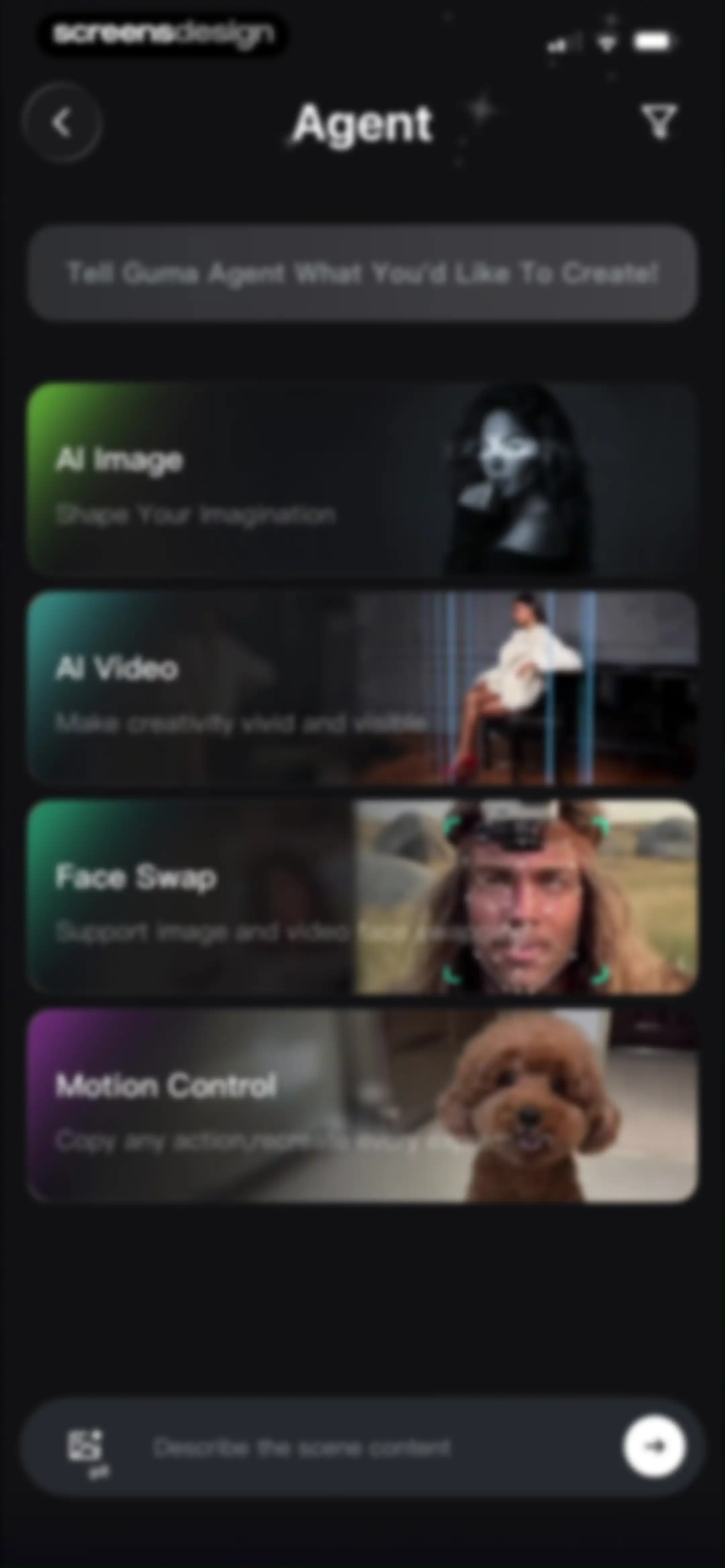 Guma-AI Photo Video Editor screen 42