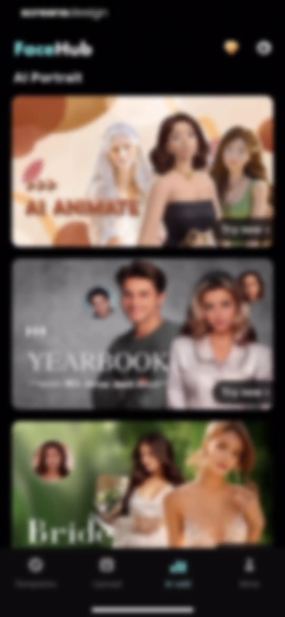 AI Video Generator: FaceHub screen 36