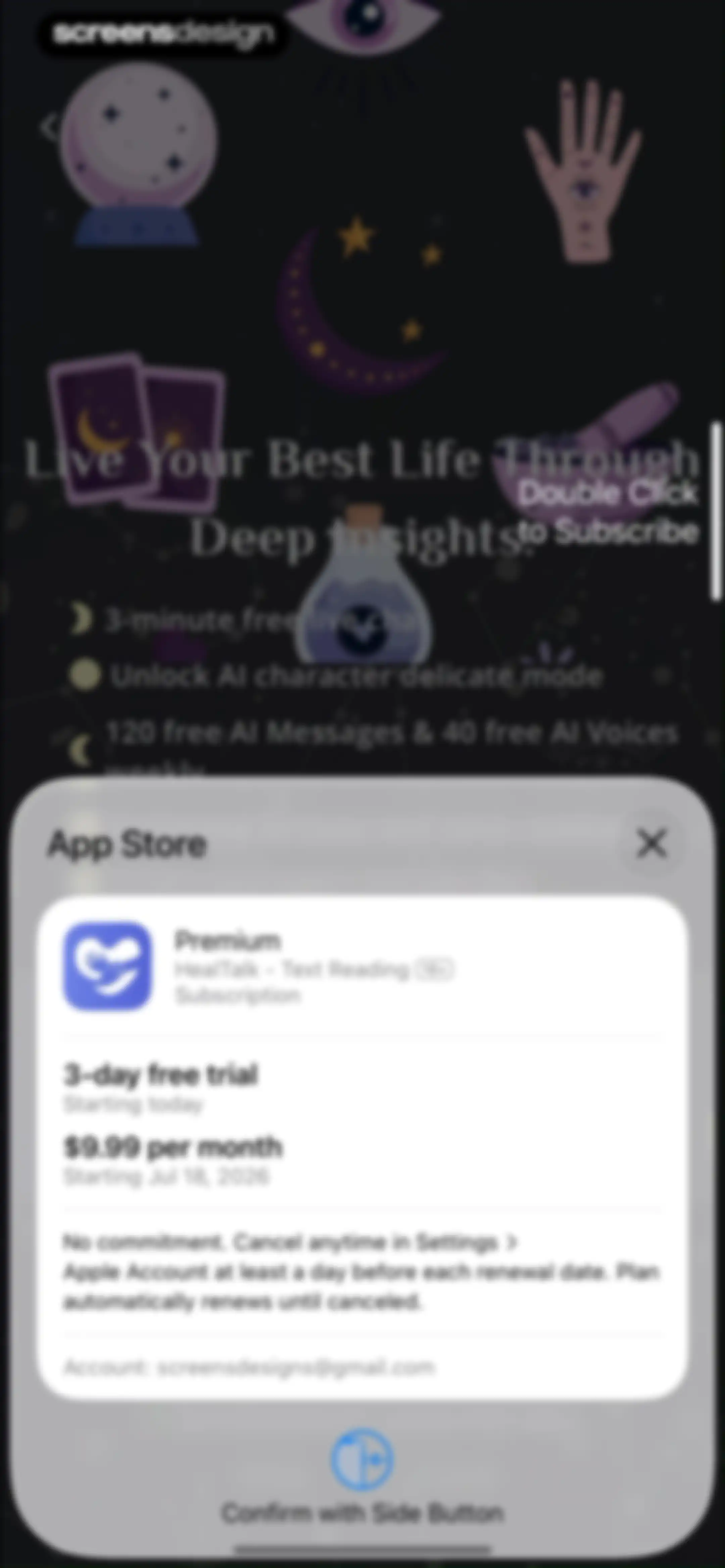 HealTalk - Text Reading screen 25