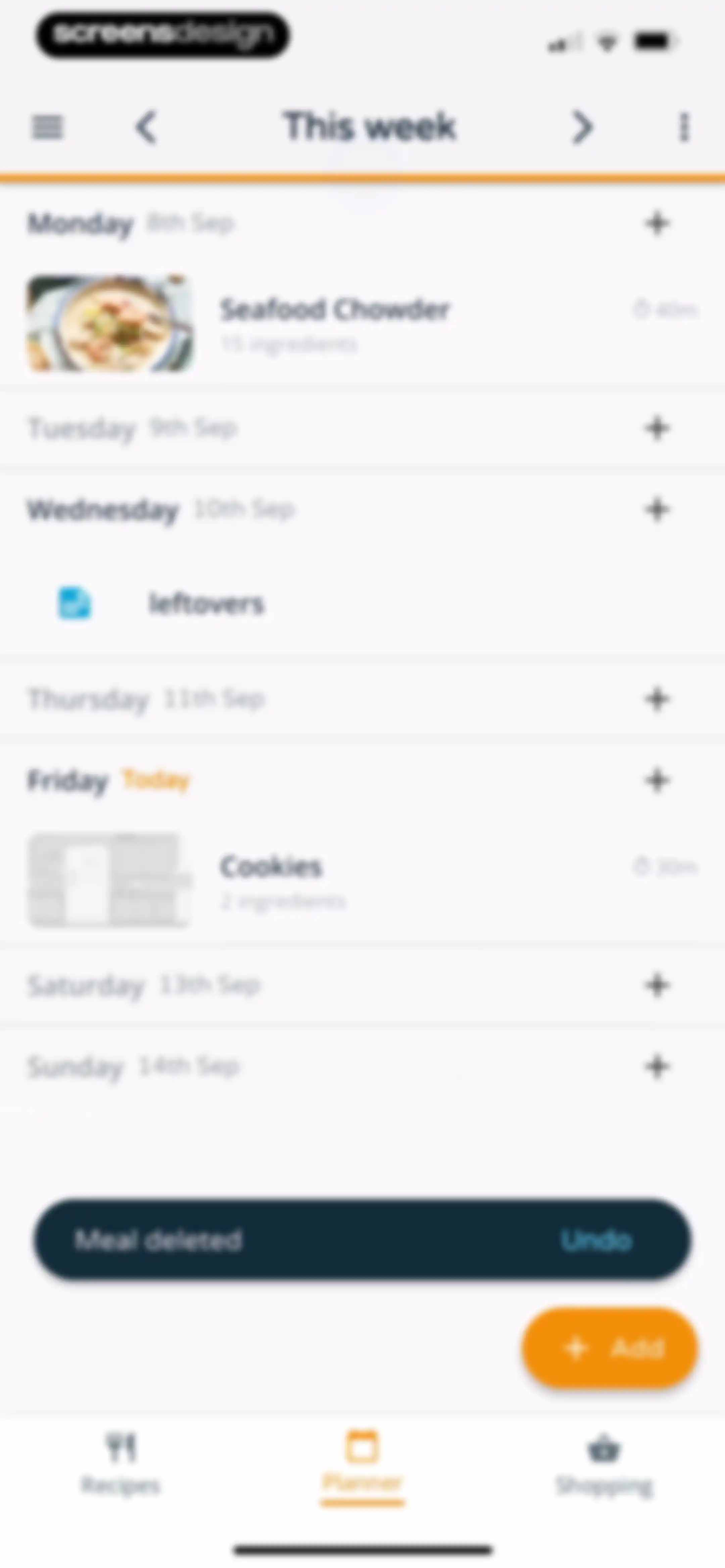 Stashcook: Recipe Keeper screen 143
