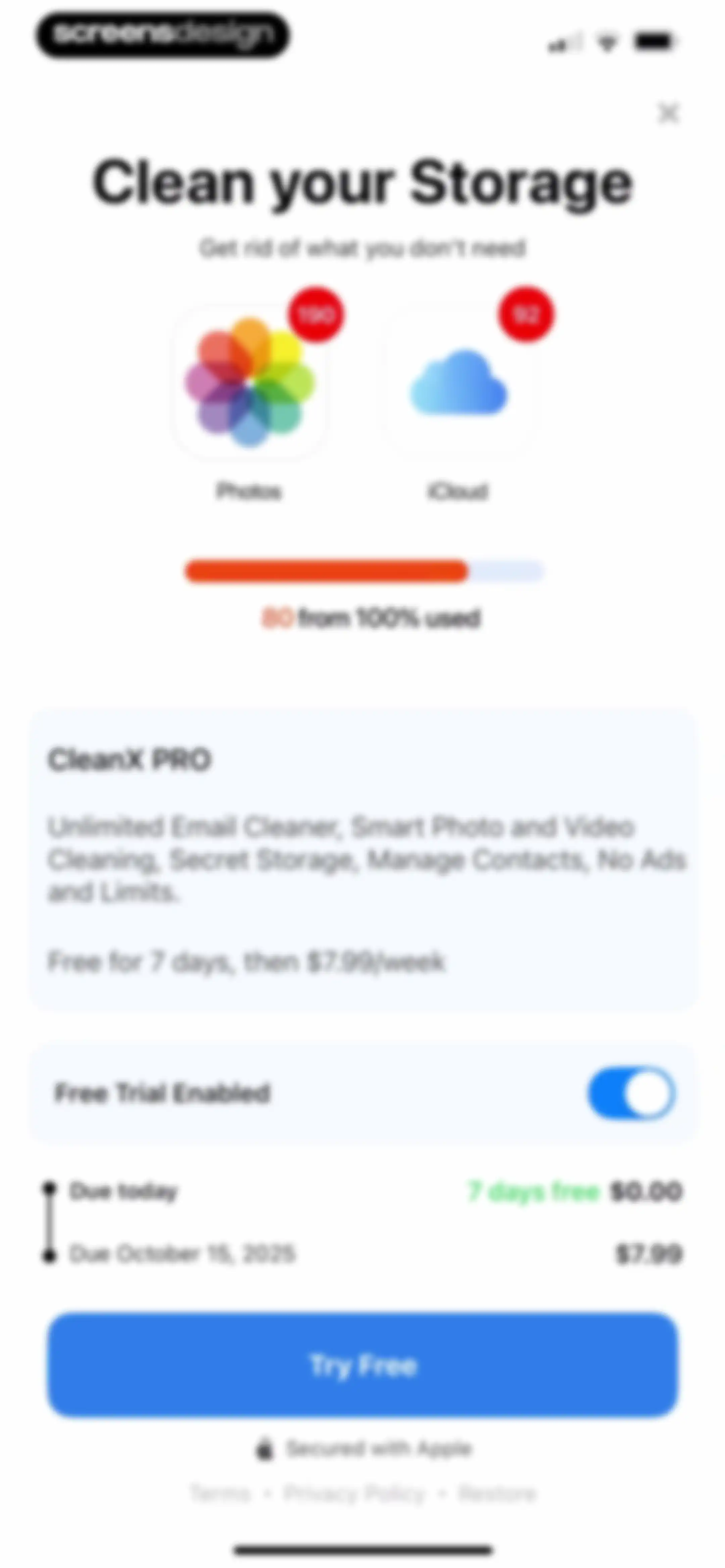 CleanX: Clean Up Storage screen 8