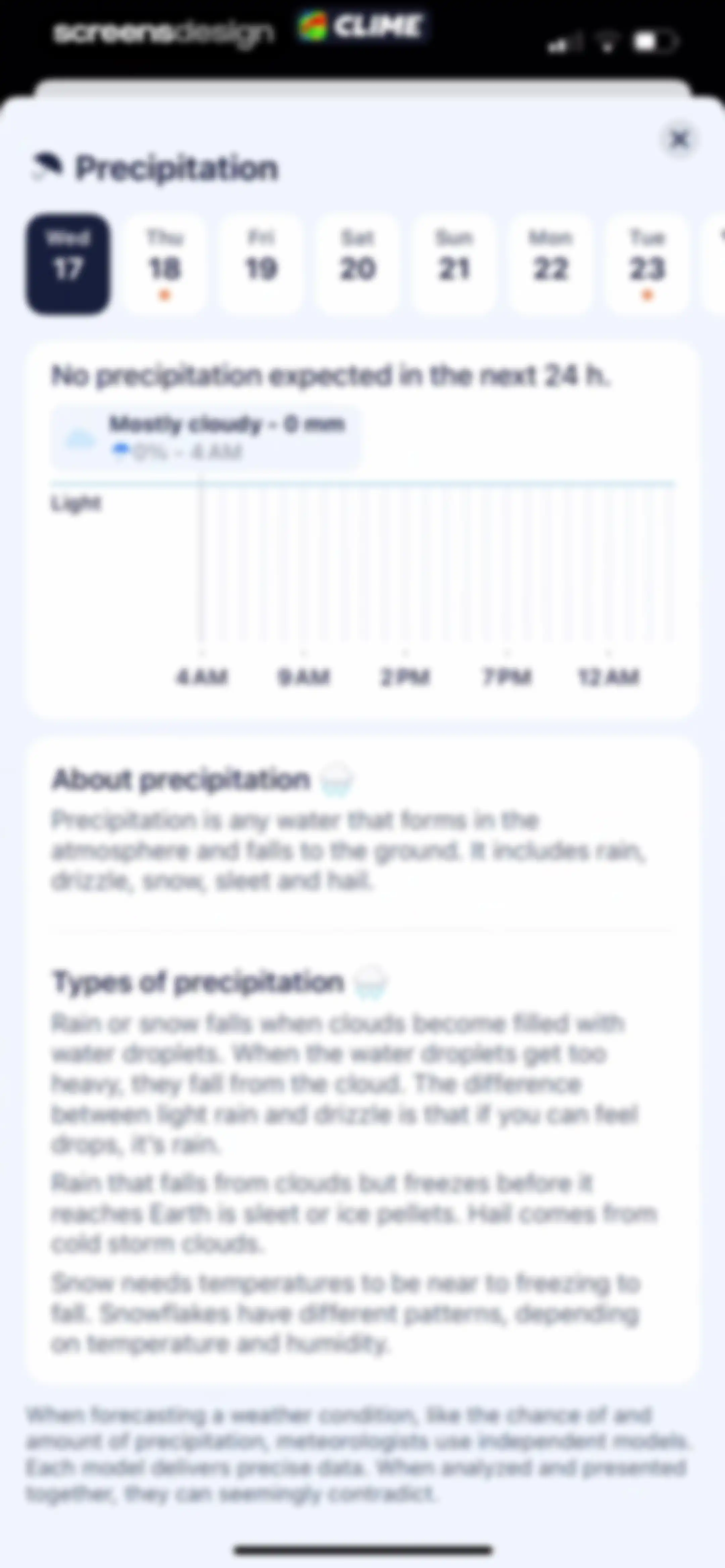 Clime: NOAA Weather Radar Live screen 58