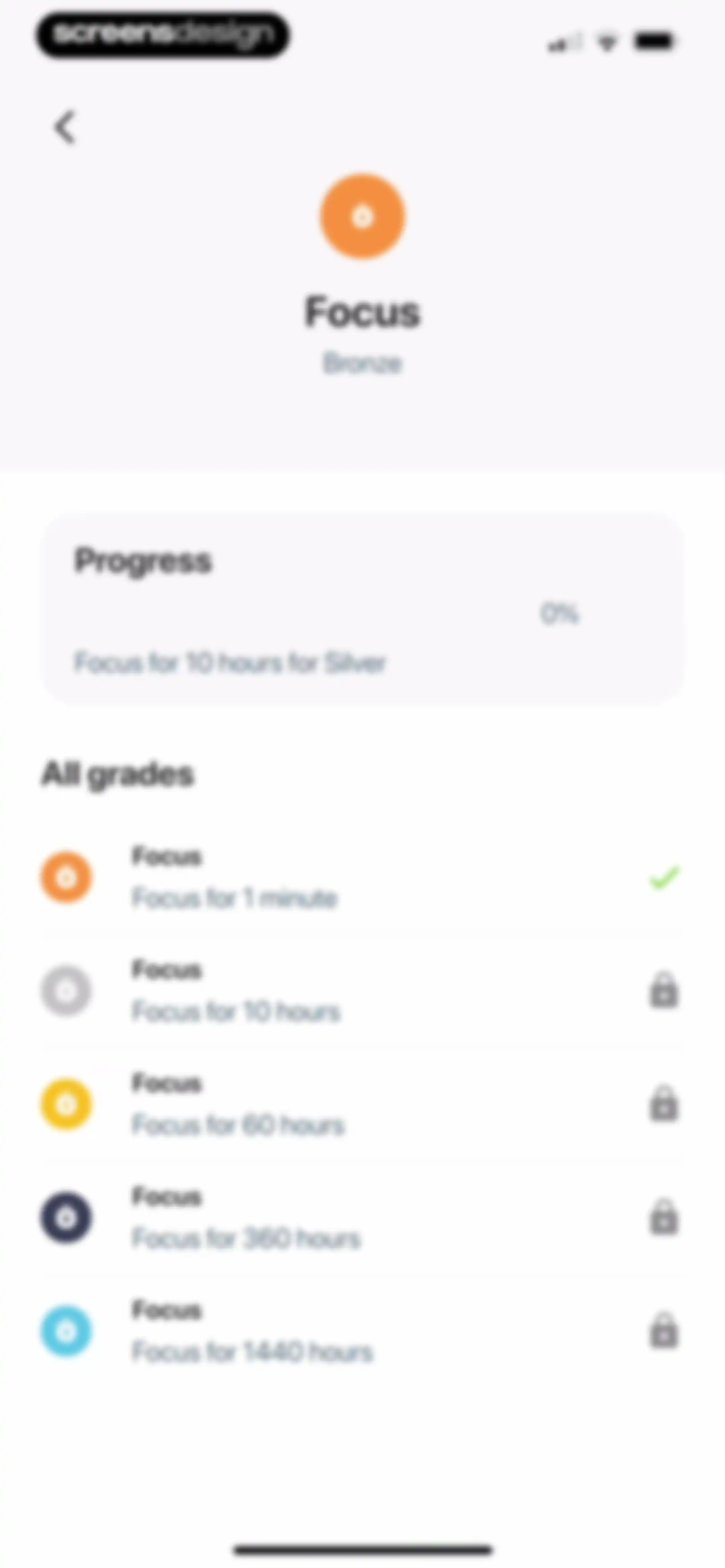 Focus Tree: Timer & Flashcards screen 125