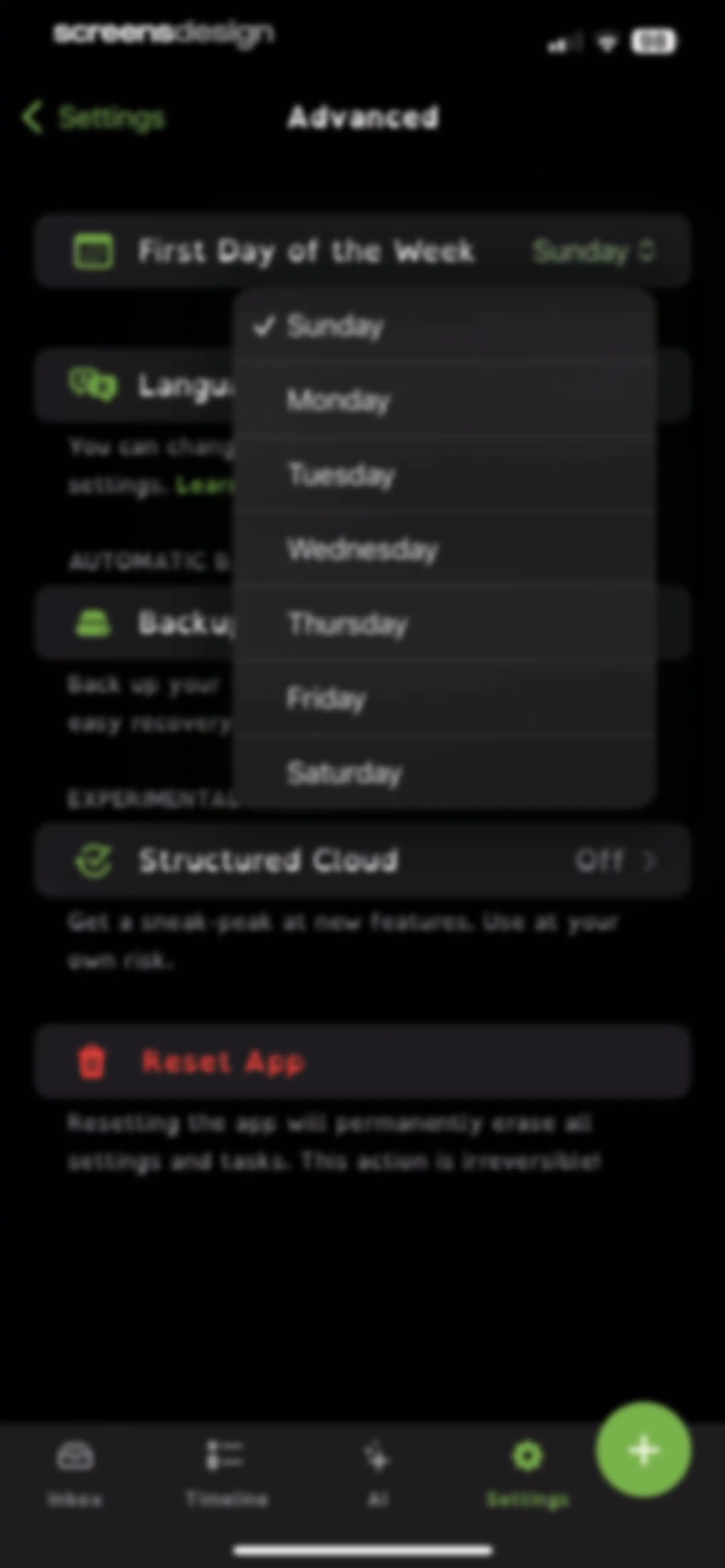 Structured: Daily Planner Todo screen 87