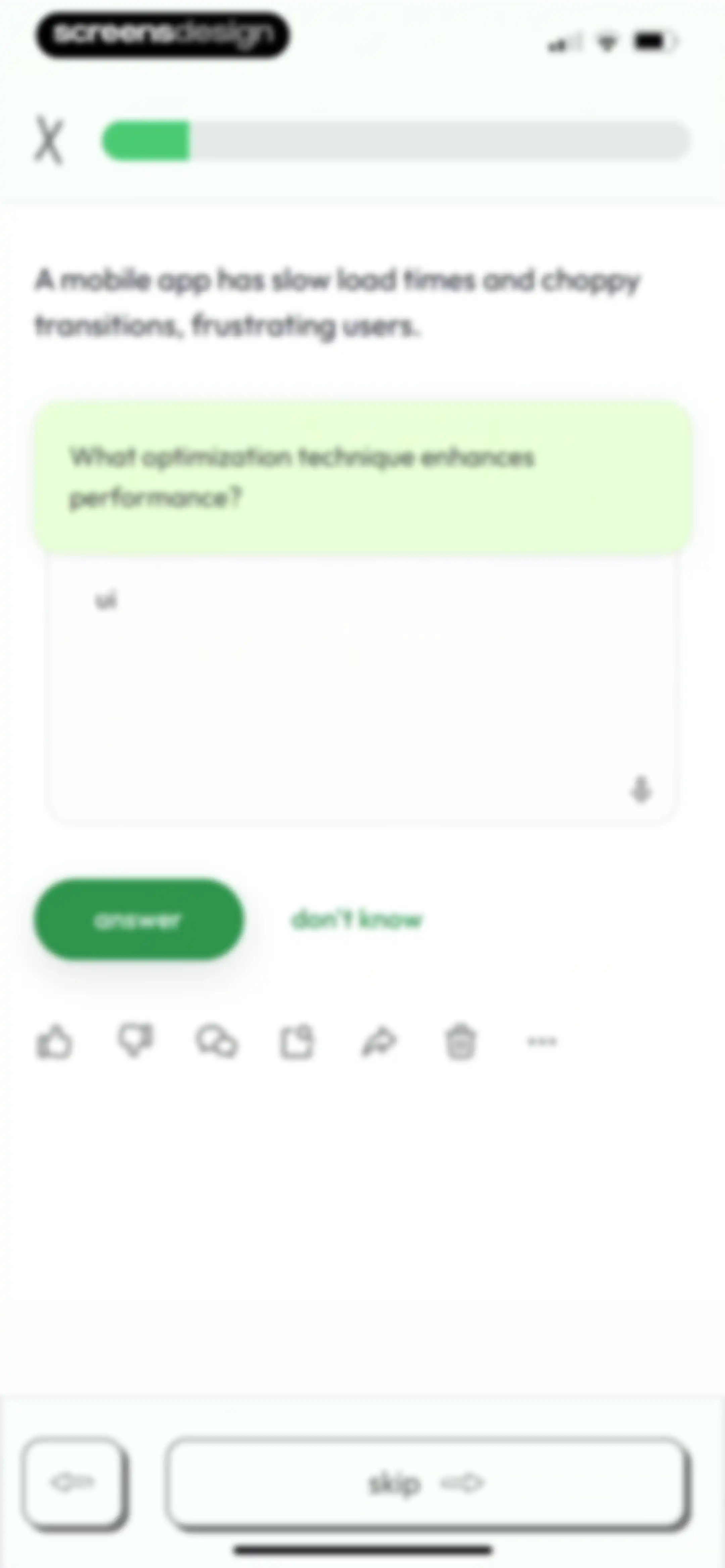 Jungle: AI Flashcards & Quiz screen 26