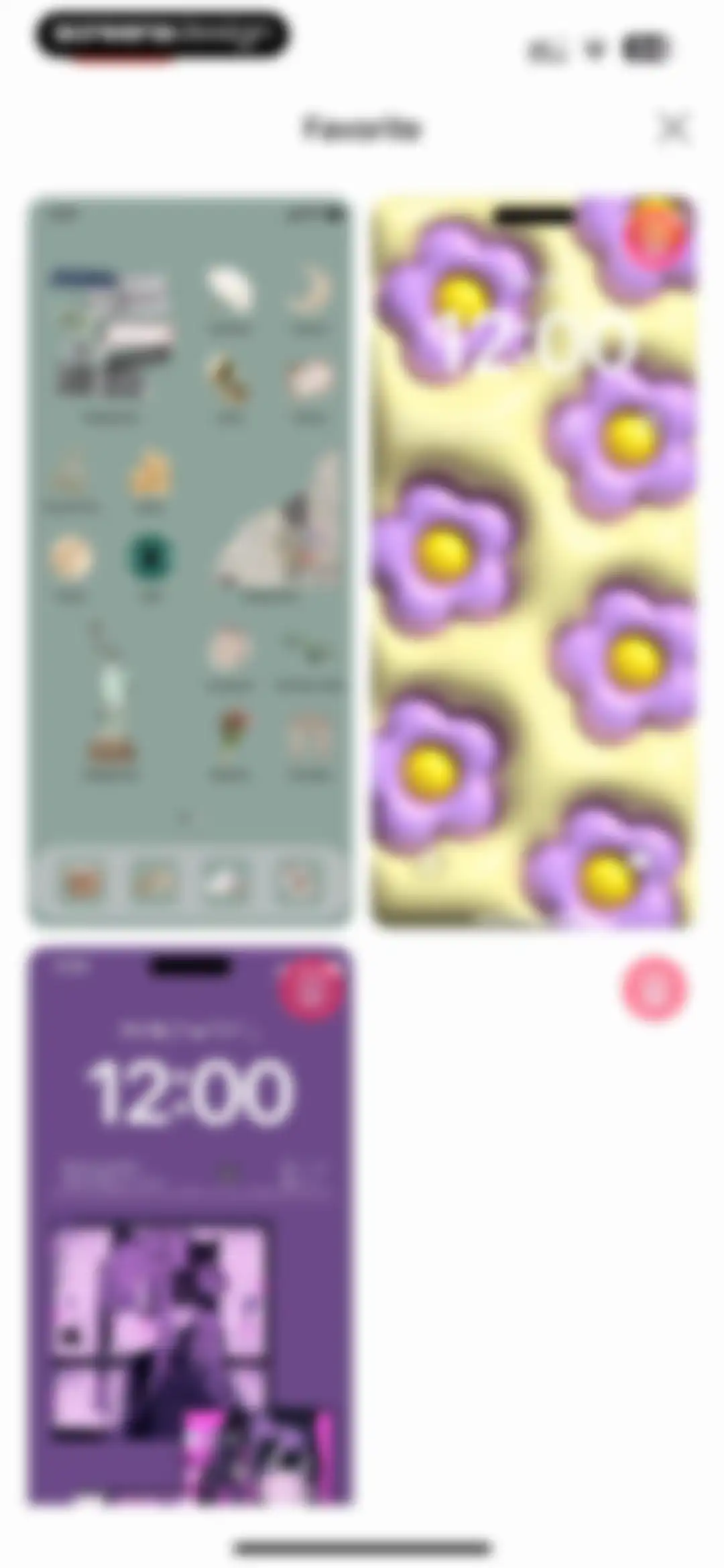 WidgetClub:Widget, Theme, Icon screen 65