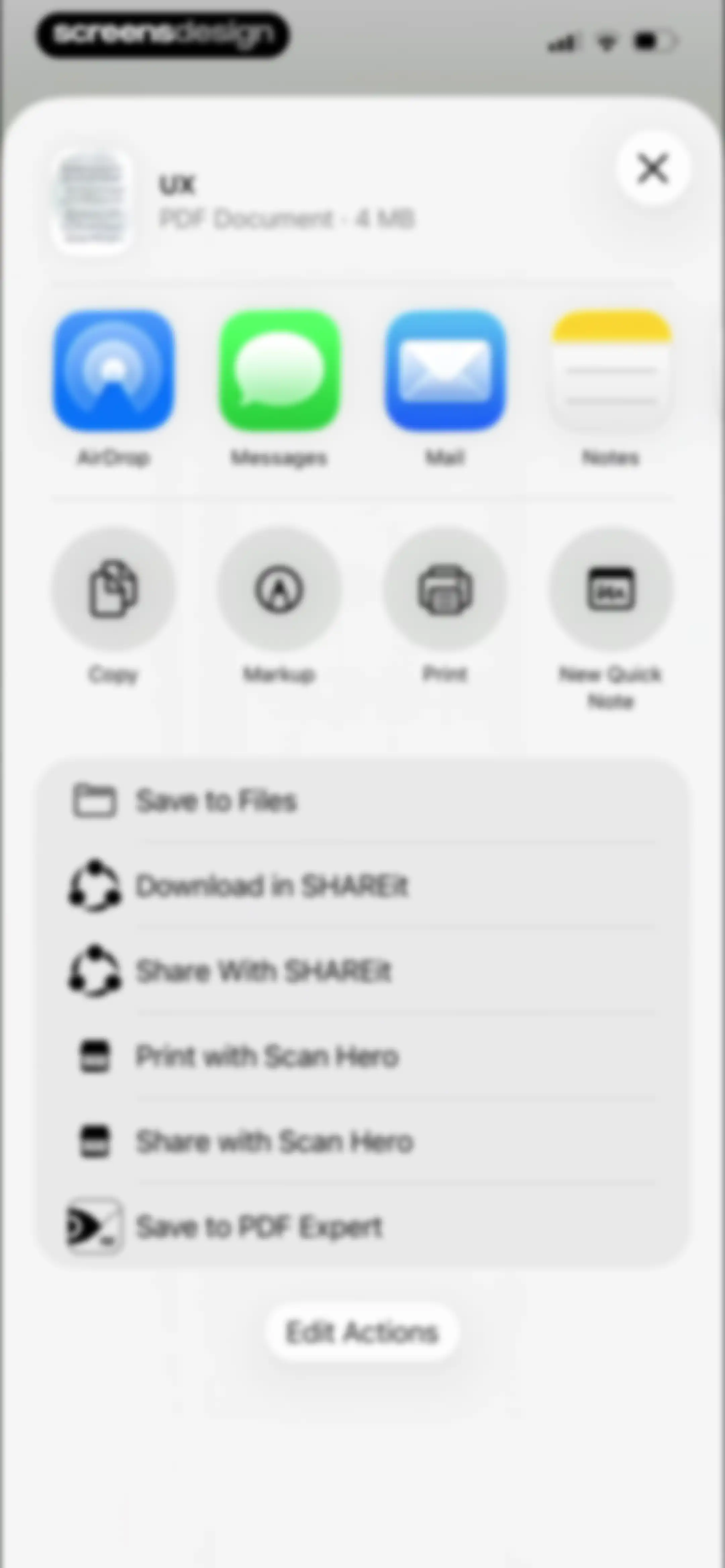 Mobile Scanner App - Scan PDF screen 38