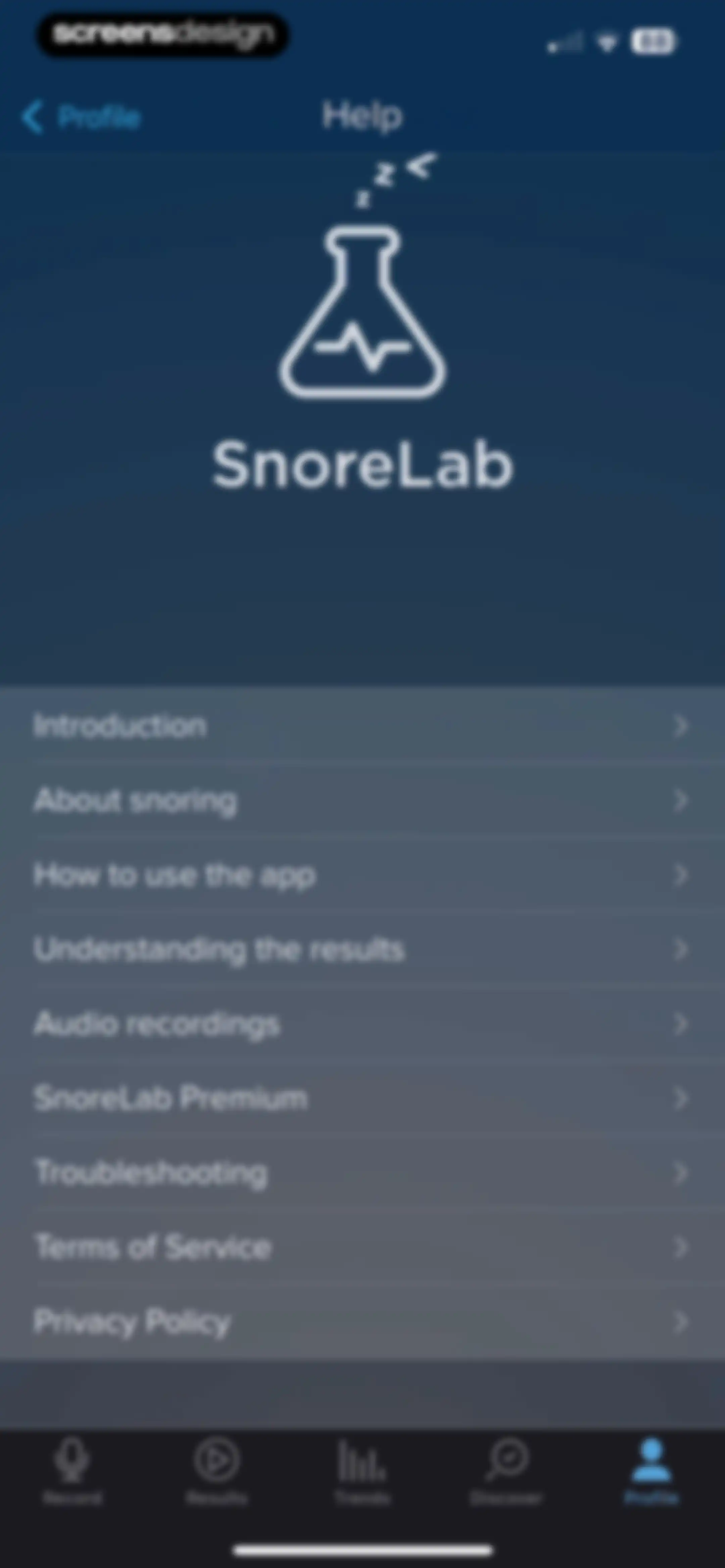 SnoreLab : Record Your Snoring screen 95