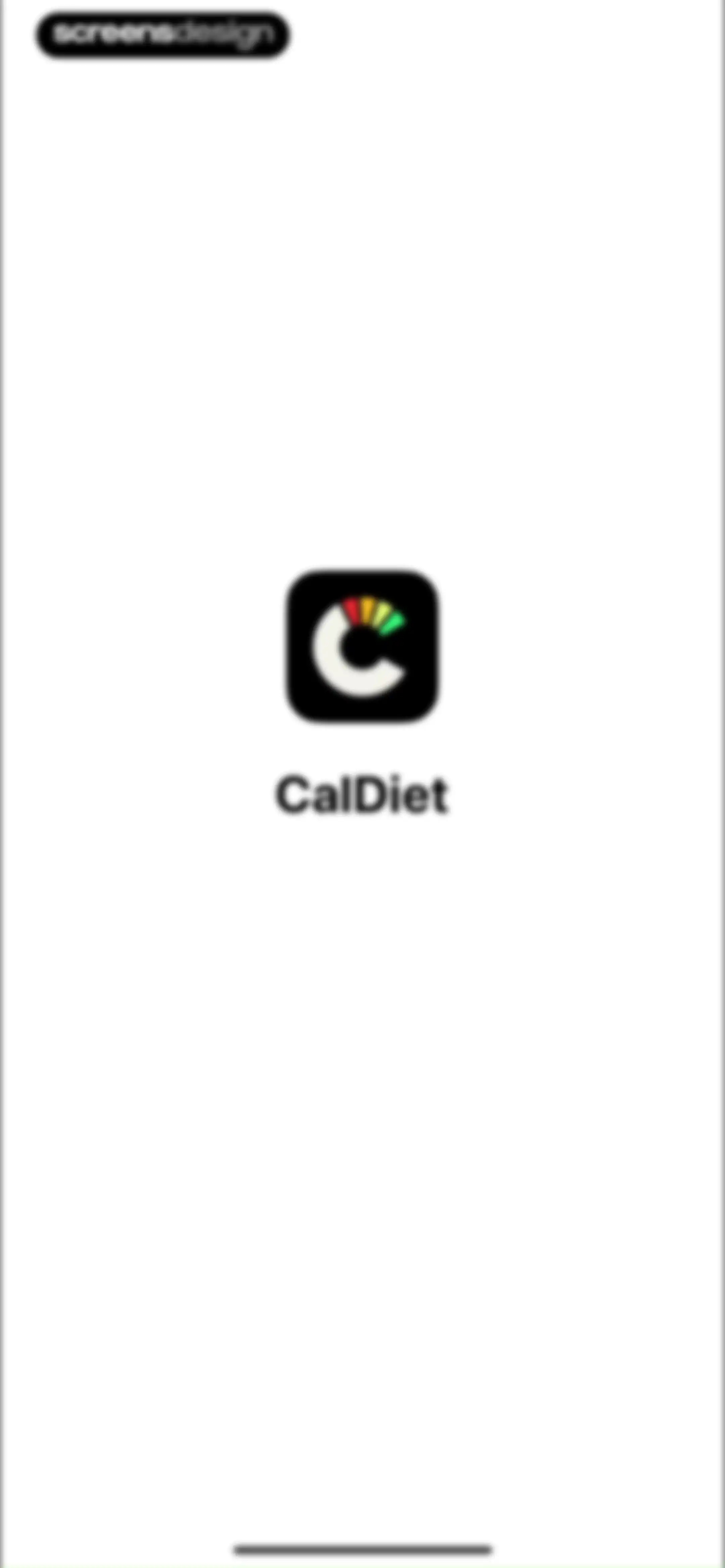 CalDiet - Food Analysis Pal screen 1