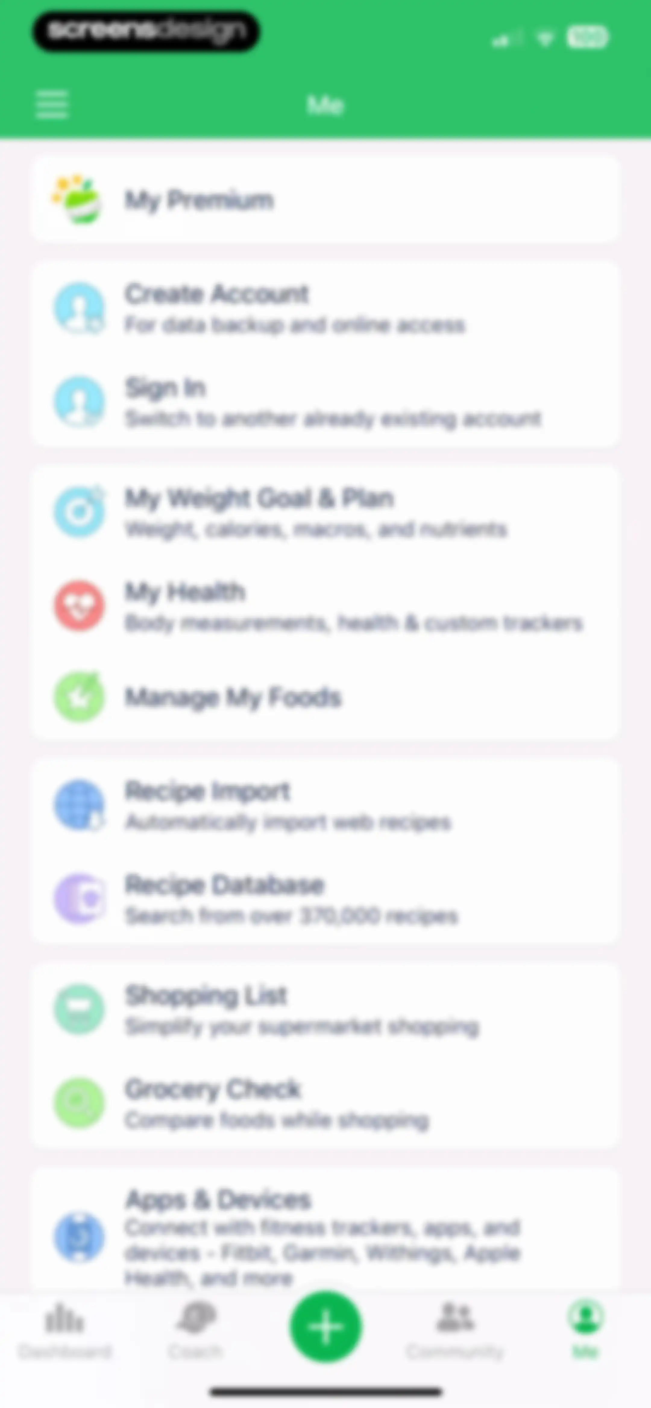 Calorie Counter - MyNetDiary screen 258