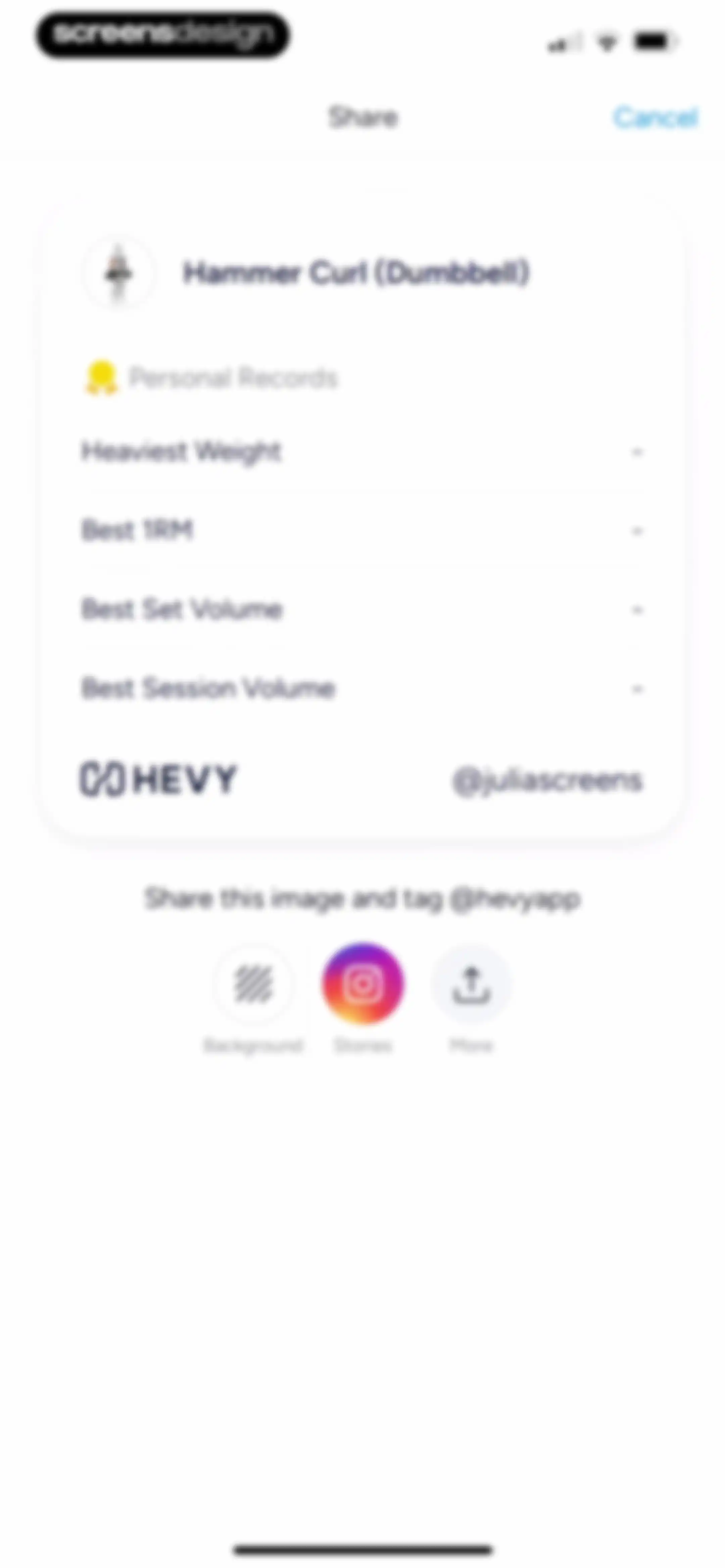 Hevy - Workout Tracker Gym Log screen 28