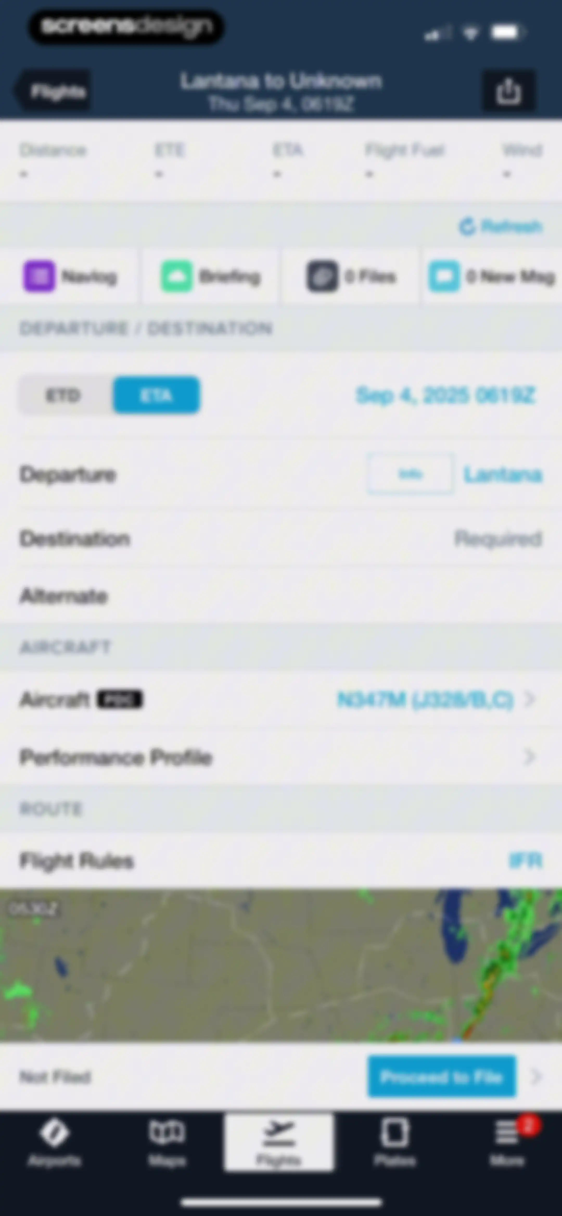 ForeFlight Mobile EFB screen 119