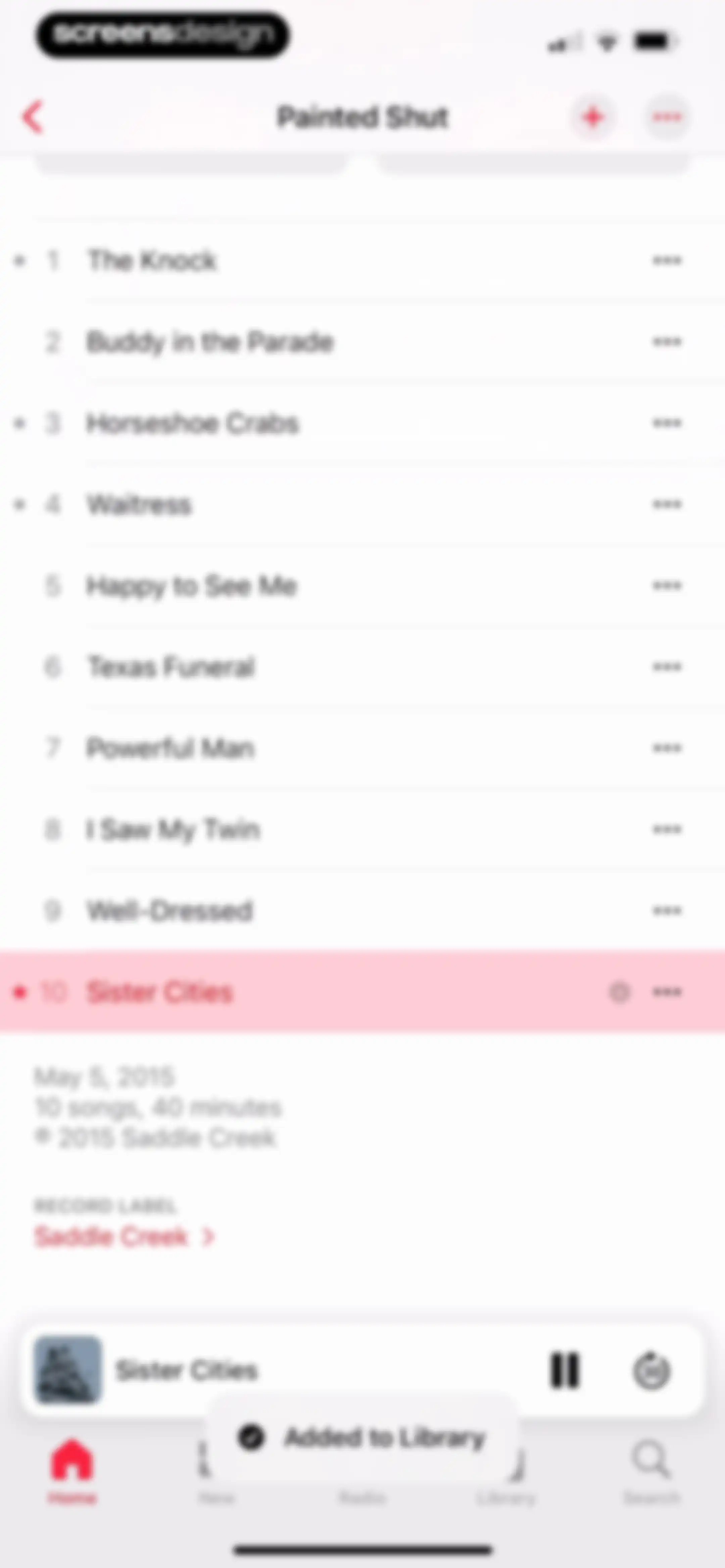 Apple Music screen 25
