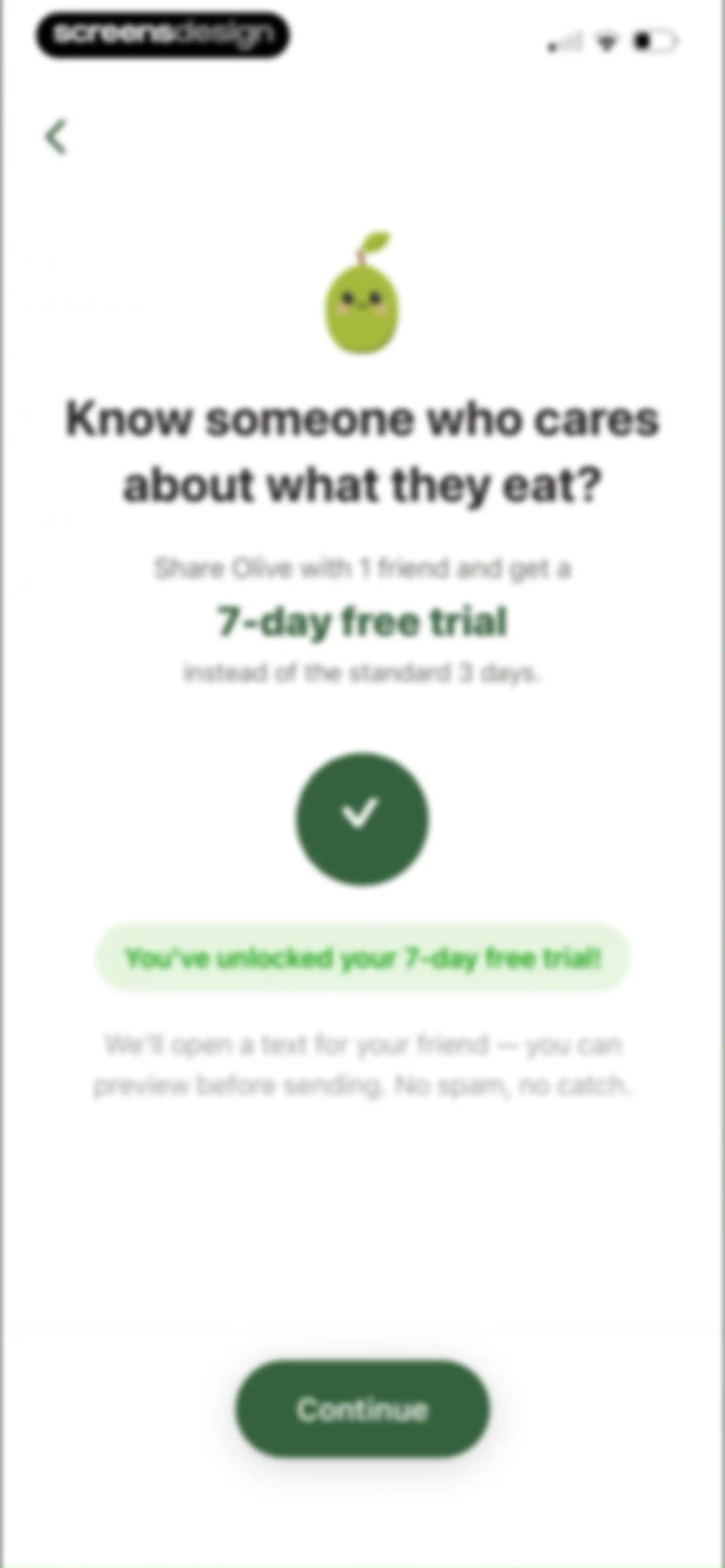 Olive: Food & Cosmetic Scanner screen 56