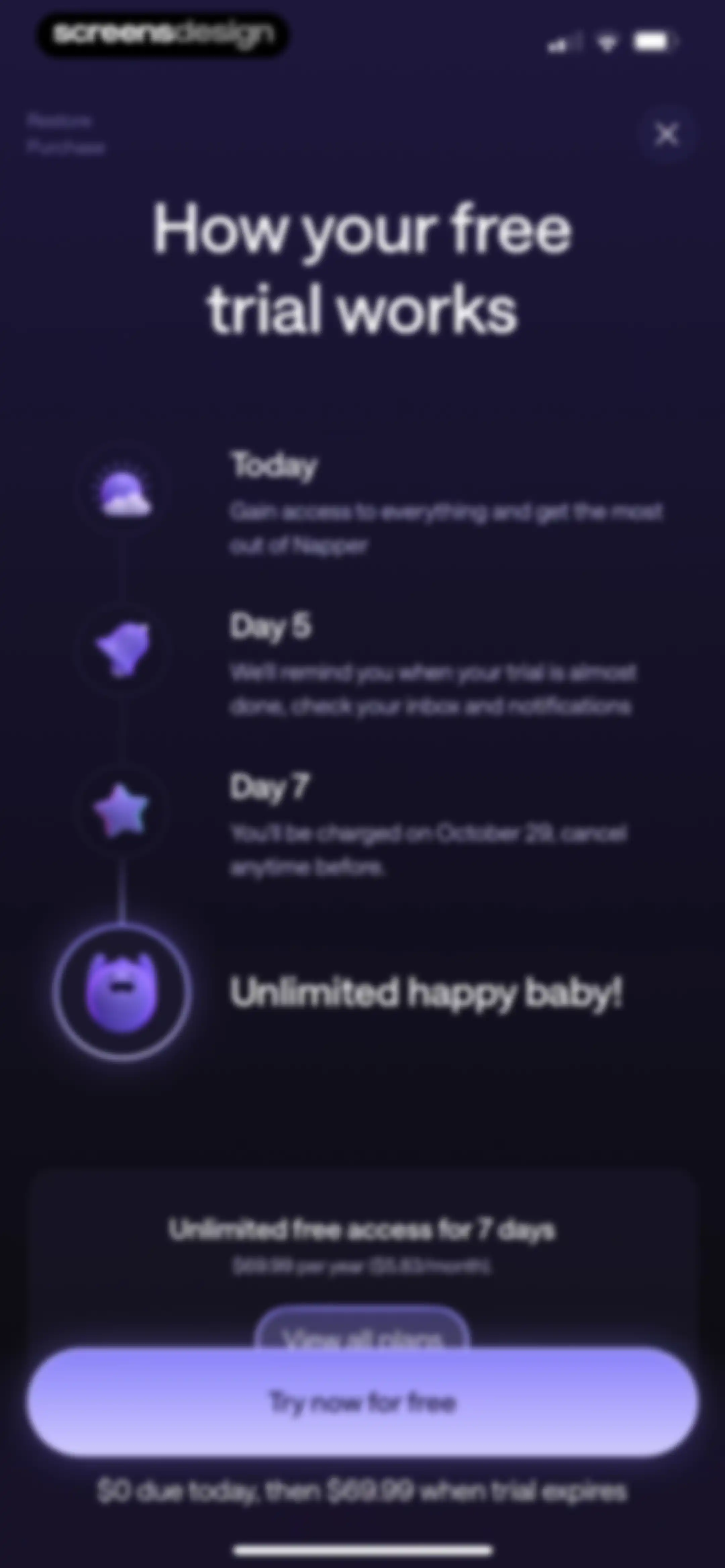 Napper: Baby Sleep Tracker screen 33