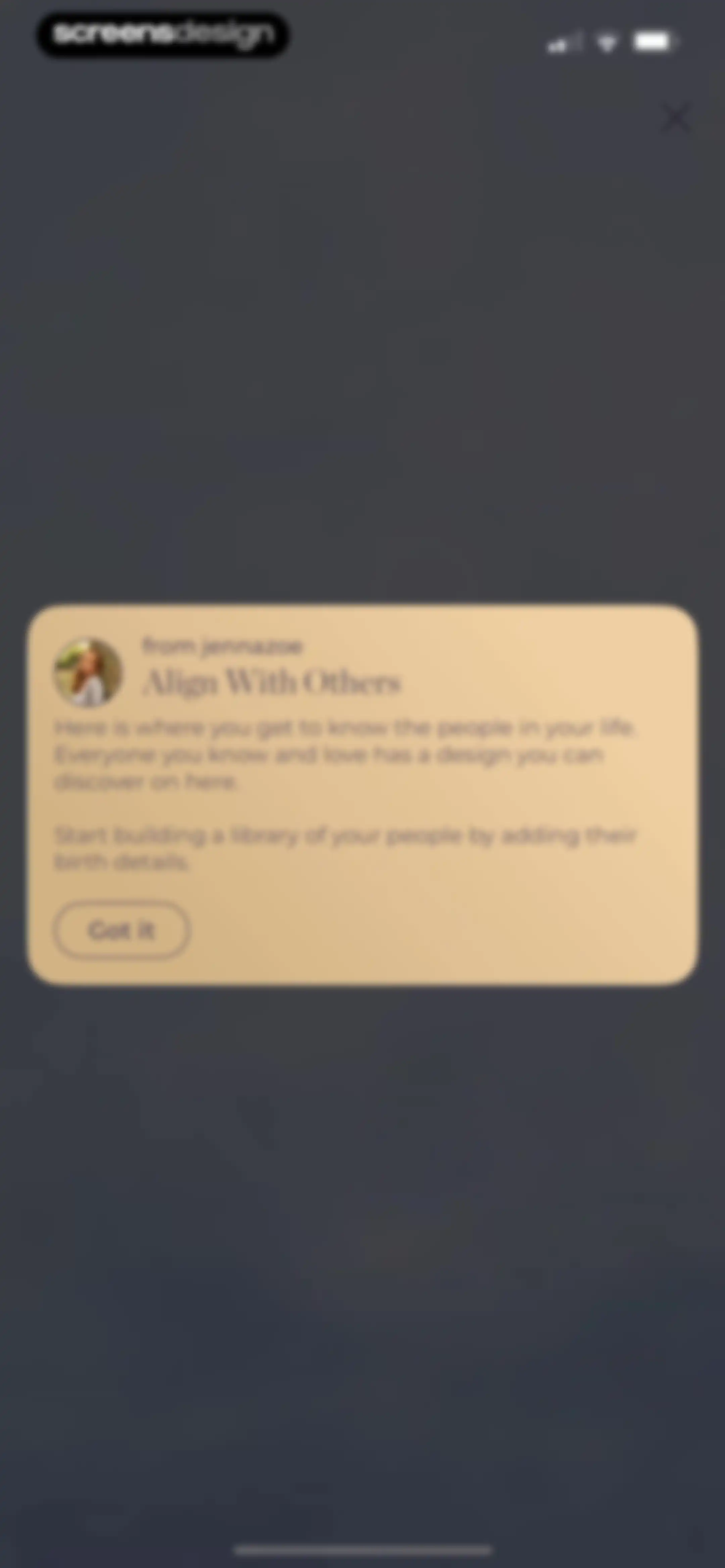 Align: The Human Design App screen 37