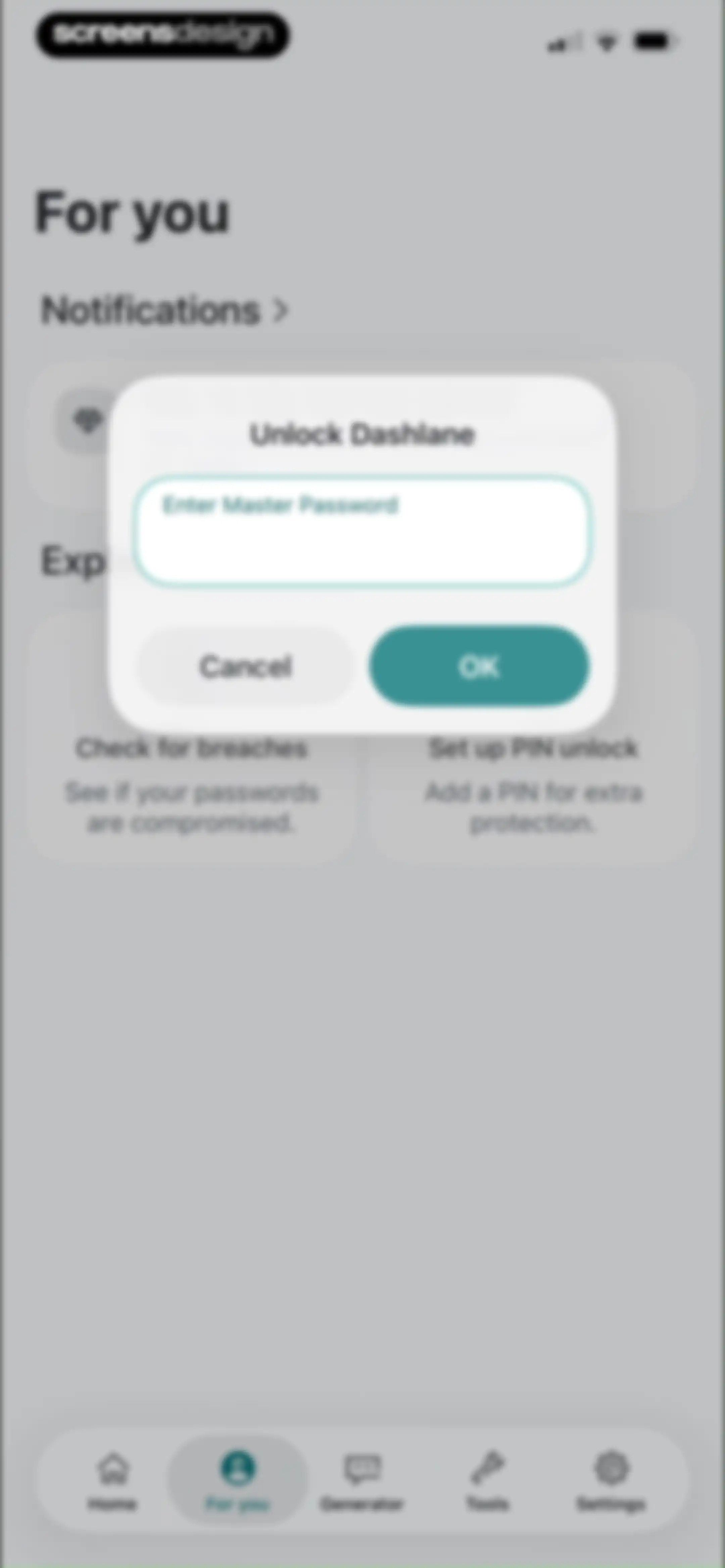 Dashlane Password Manager screen 26