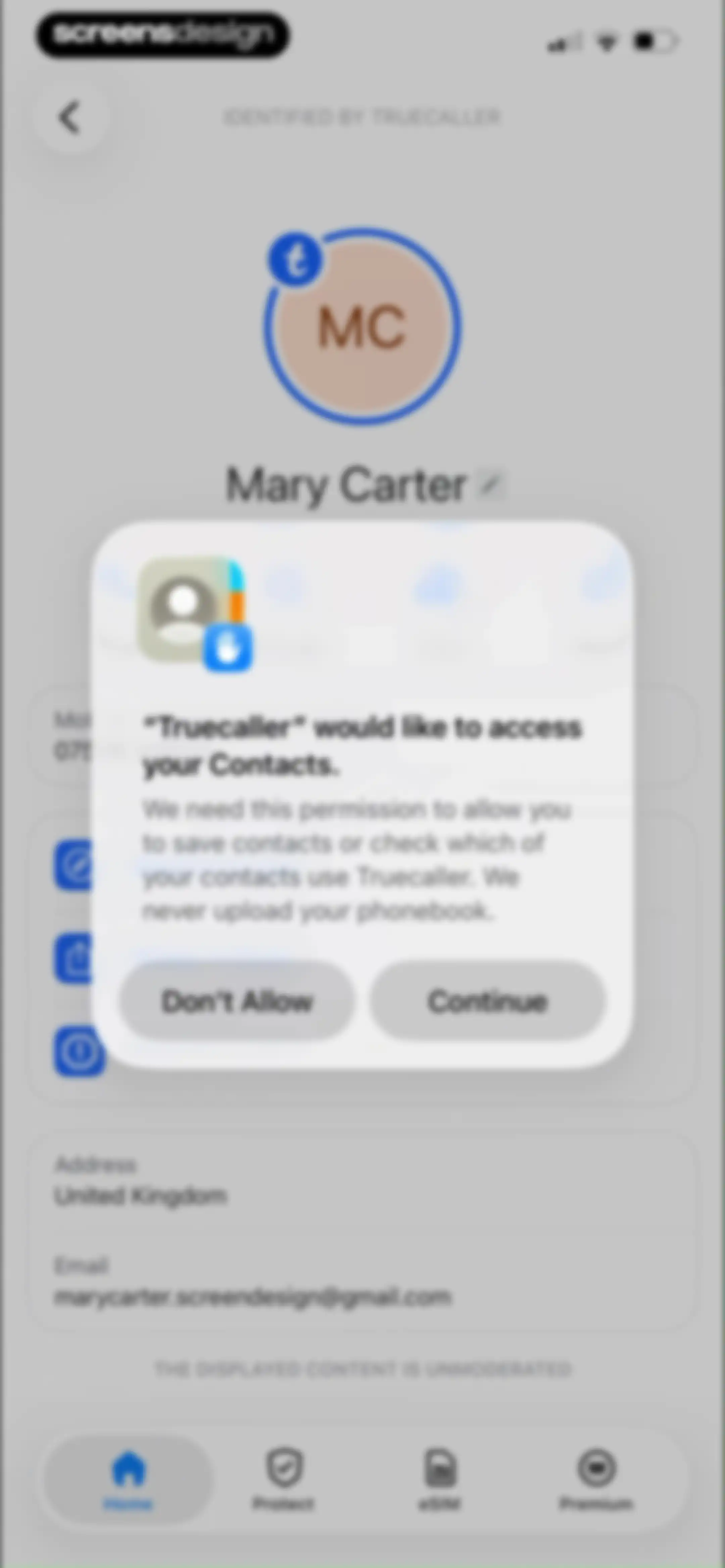 Truecaller: Premium Caller ID screen 60