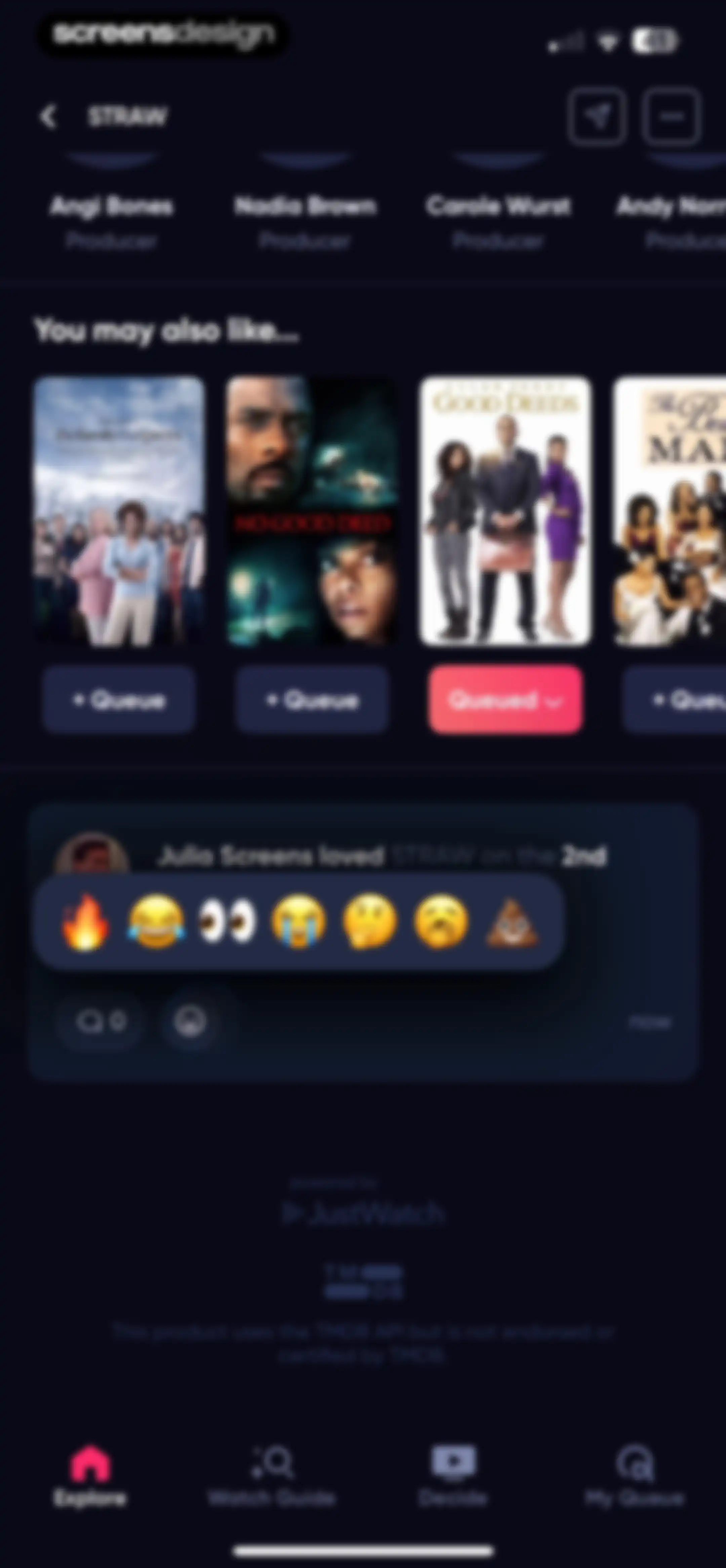 Queue - Find Movies & Shows screen 61