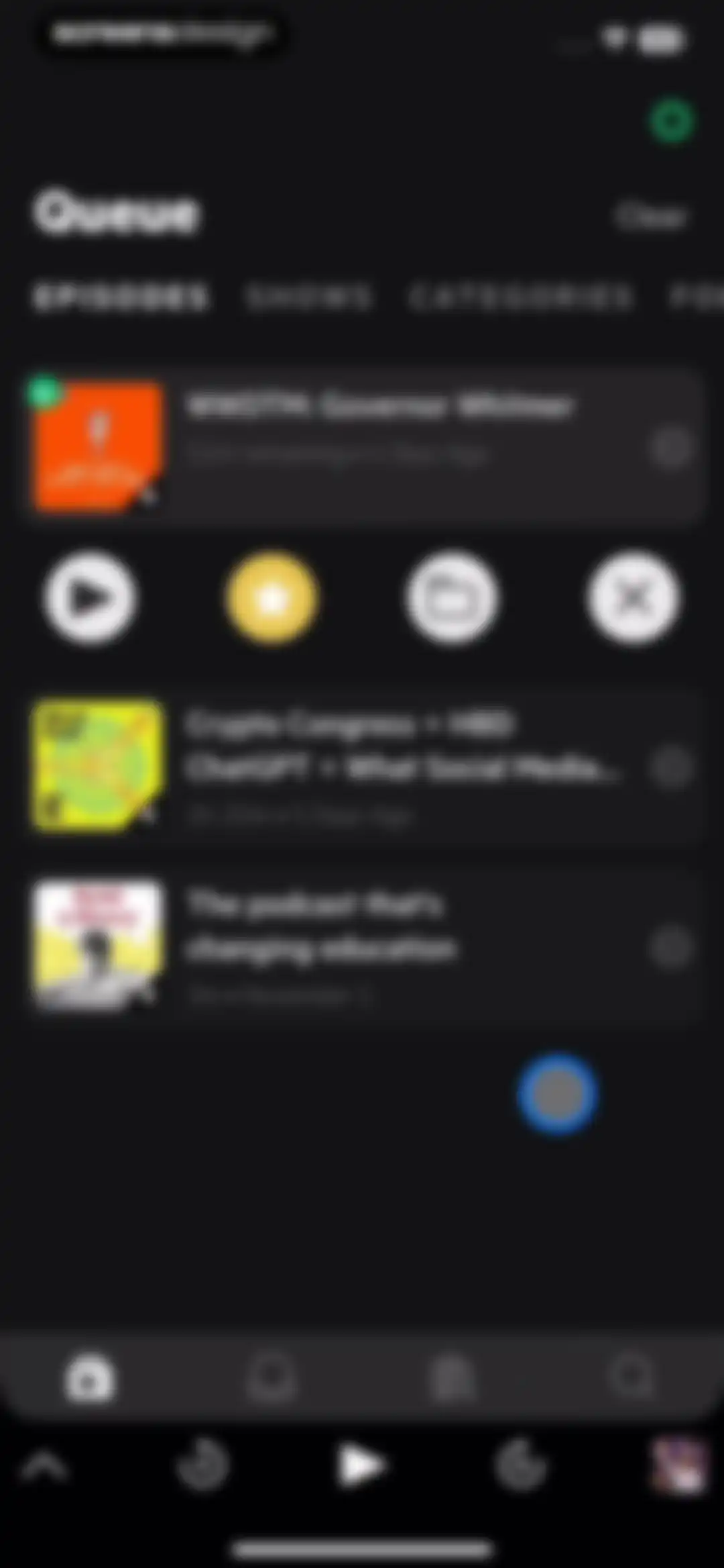Castro: Podcast App & Player screen 69