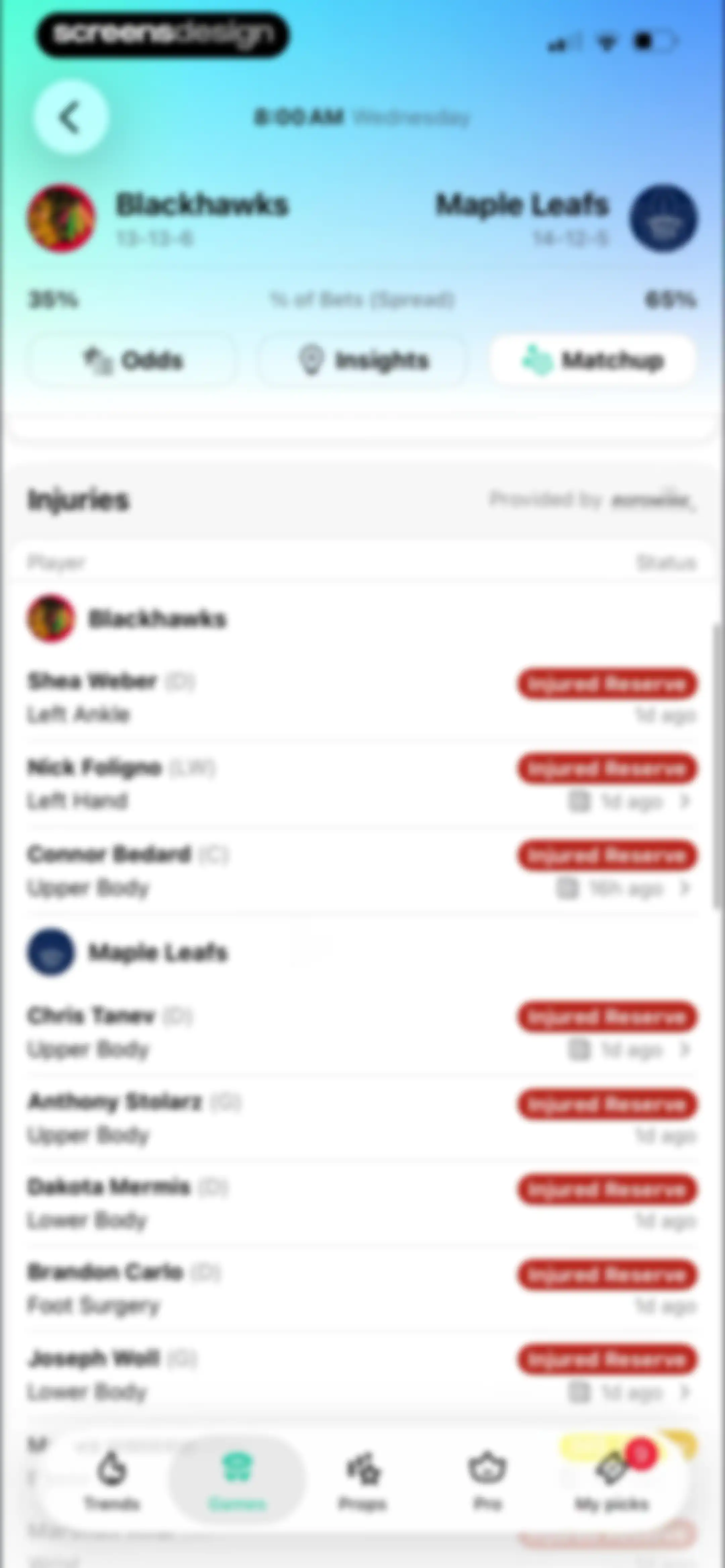 Outlier: Smart Sports Betting screen 55