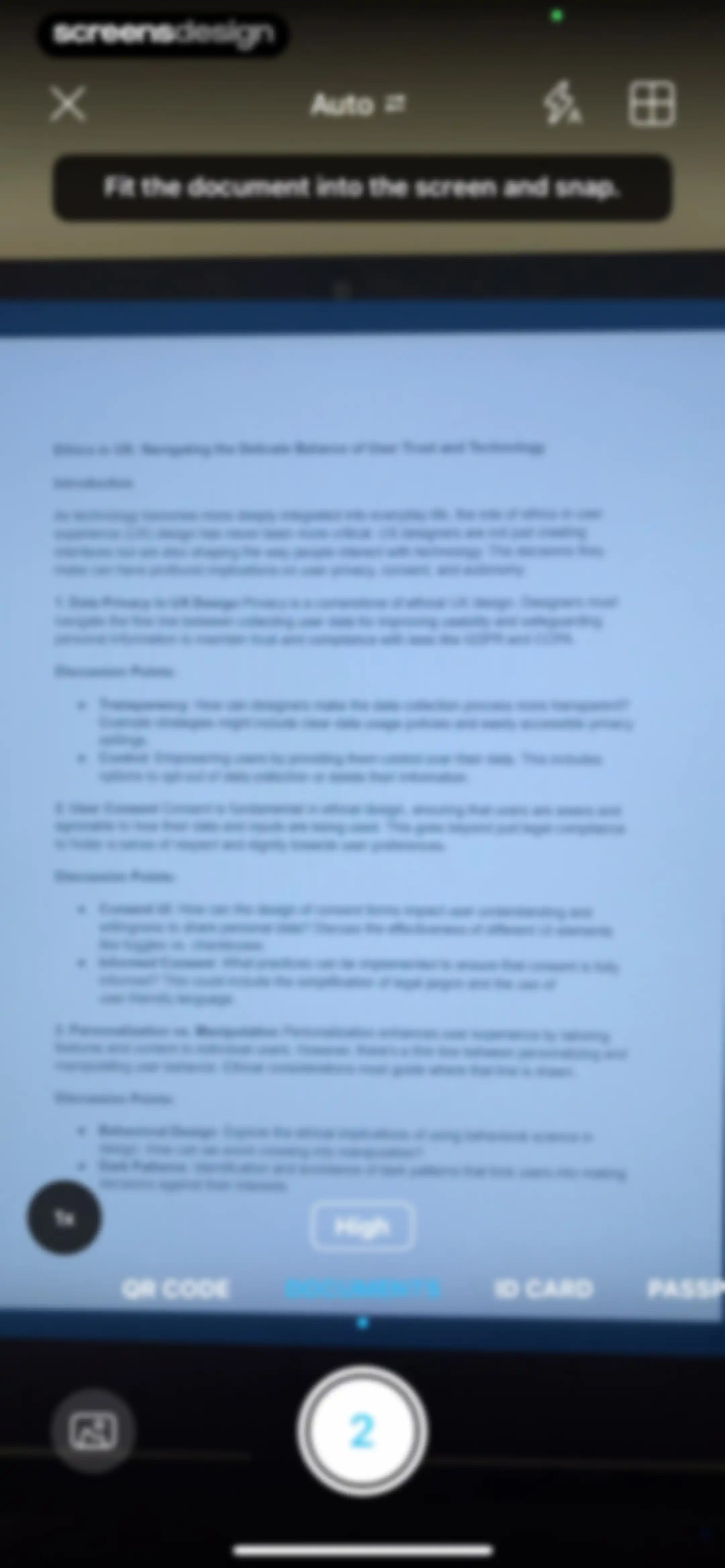 iScanner: PDF Document Scanner screen 32