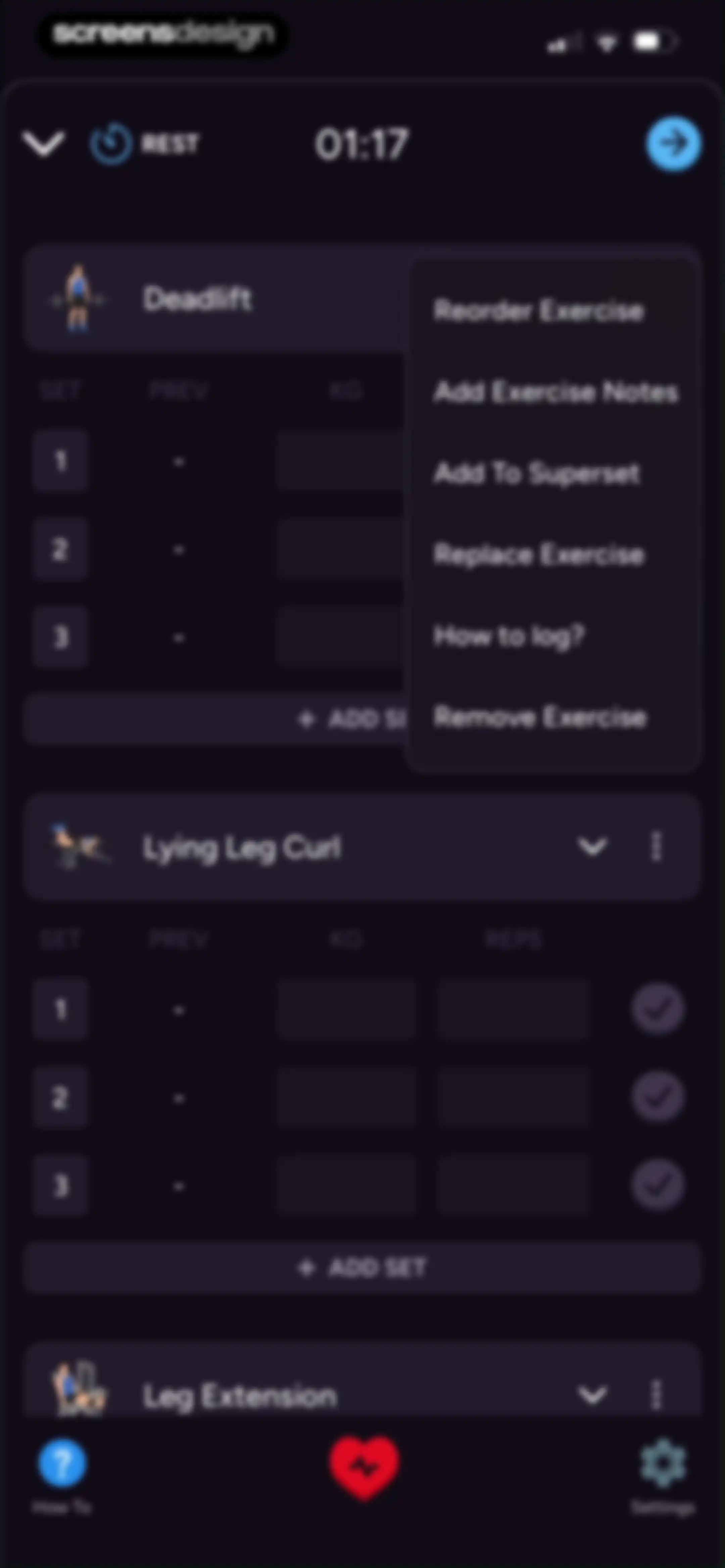 Liftoff - Ranked Gym Workouts screen 118
