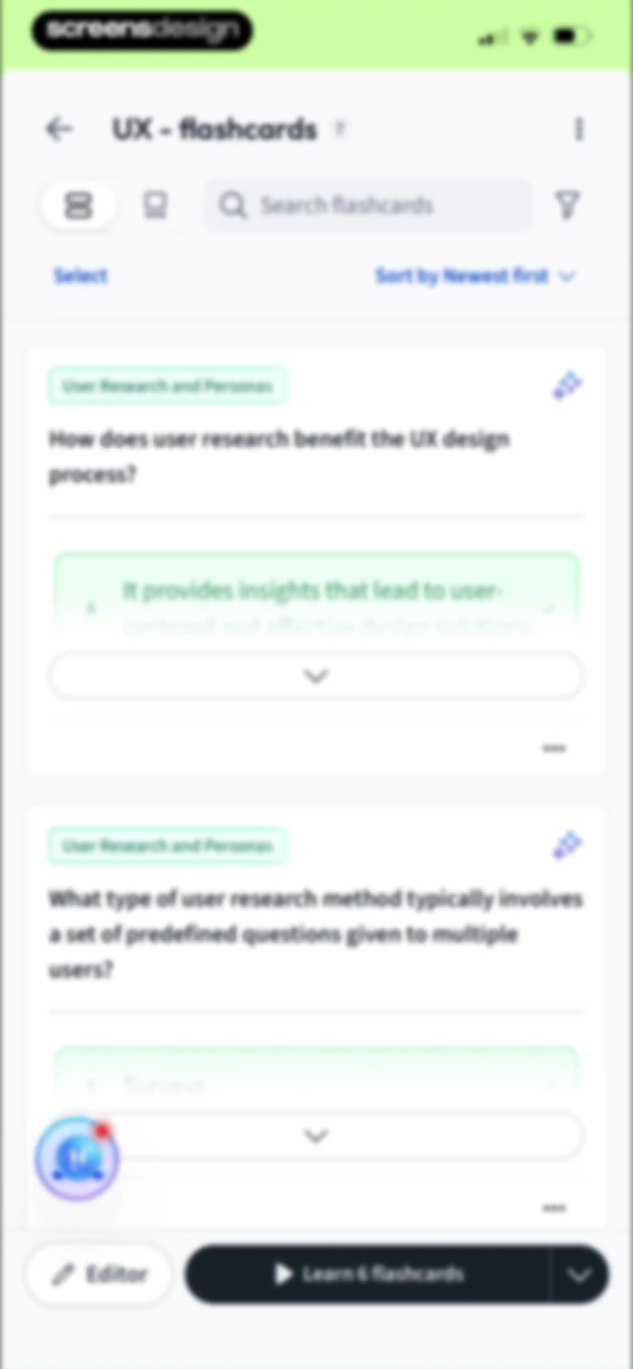 Vaia: AI Flashcards. Study App screen 127