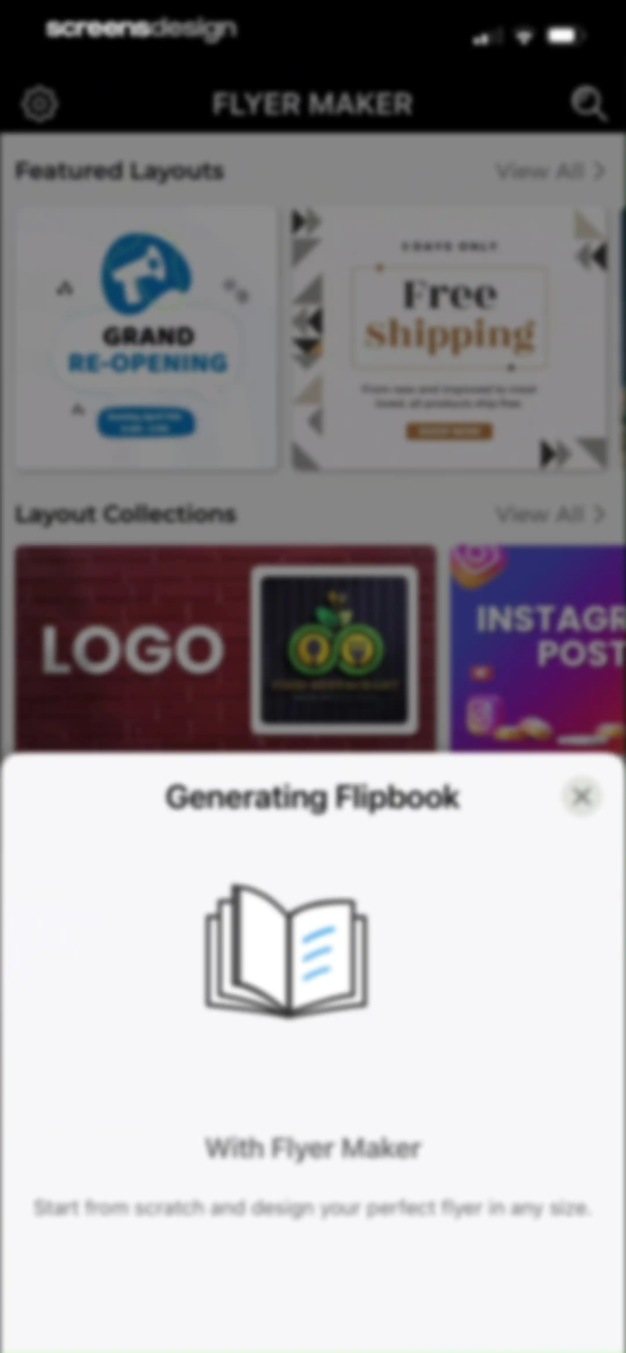 Flyer Maker + Poster Maker screen 127