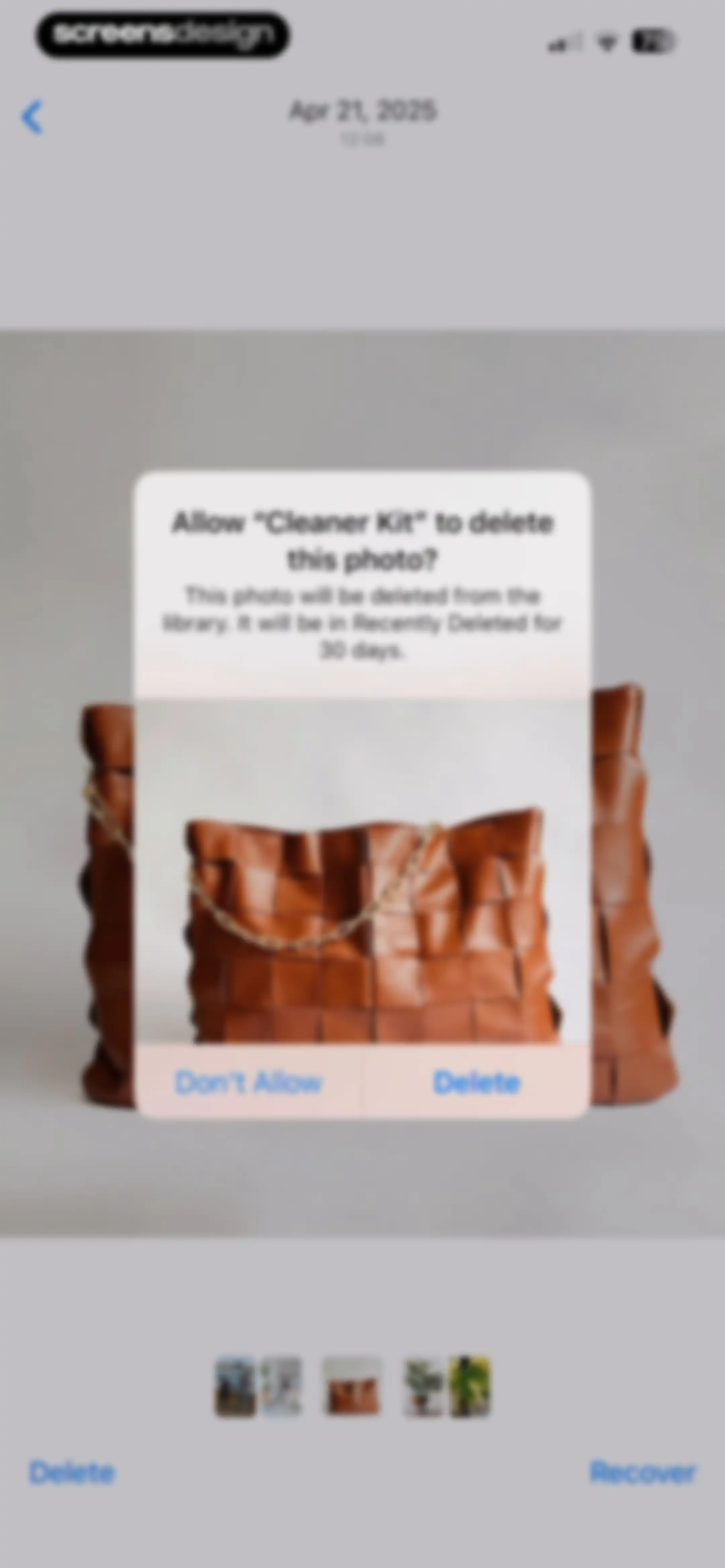 Cleaner Kit - Clean Up Storage screen 64