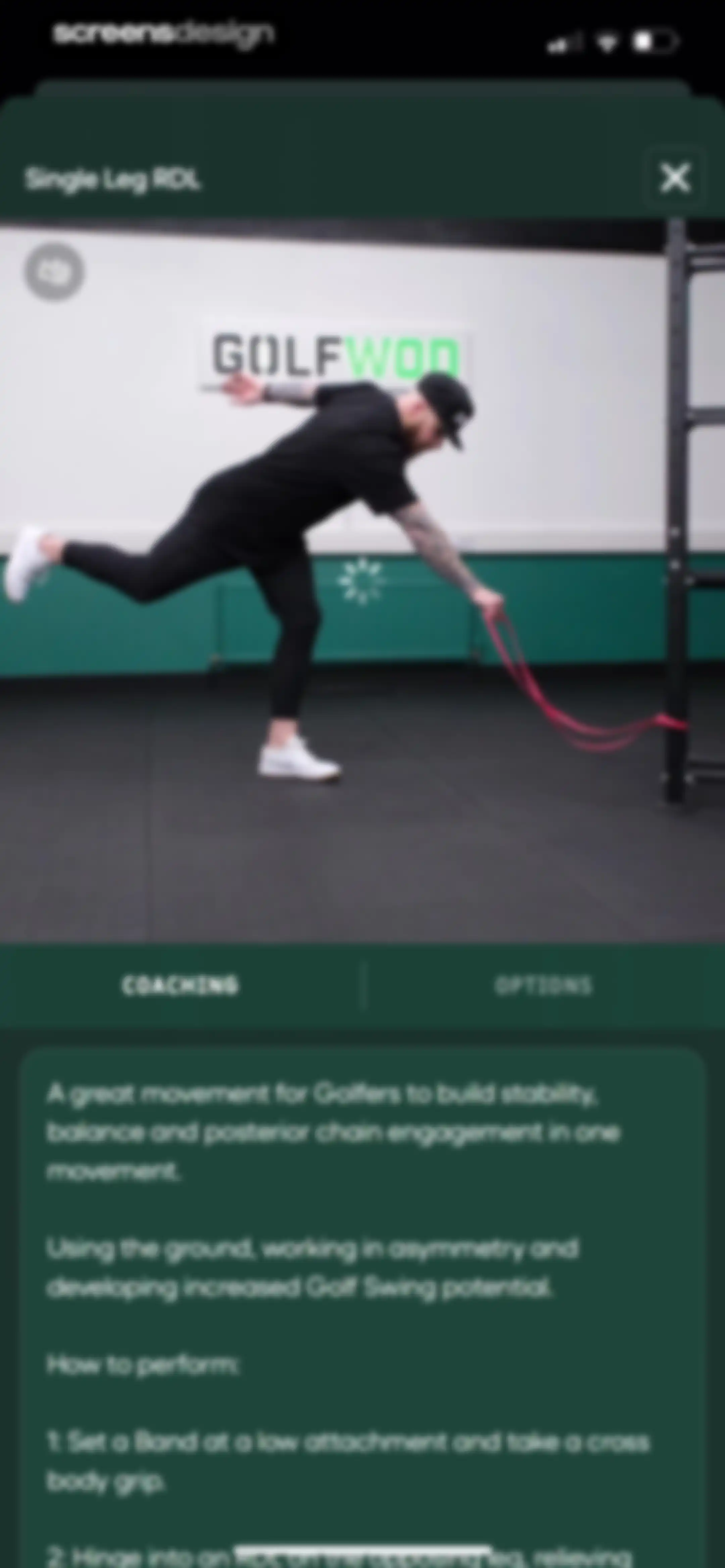 DRVN - Golf & Gym Workouts screen 34