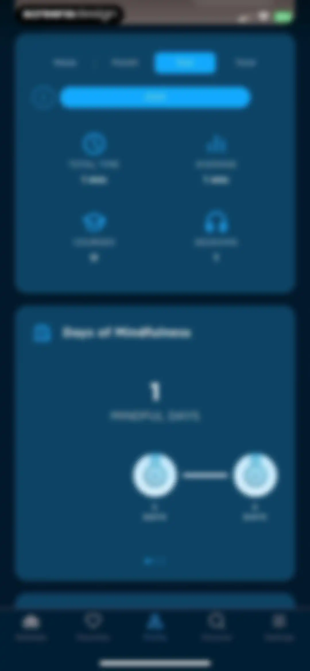 The Mindfulness App screen 59