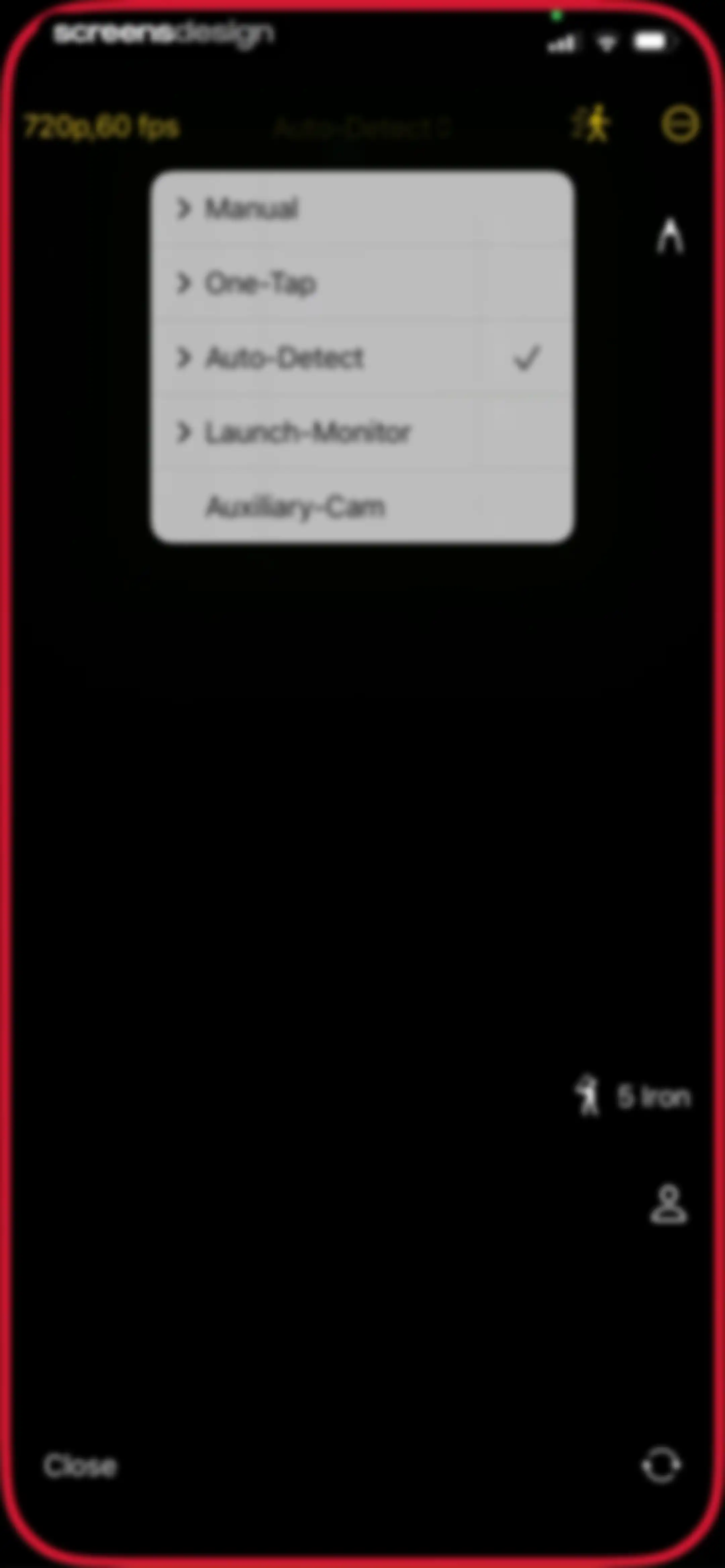 Onform: Video Analysis App screen 64