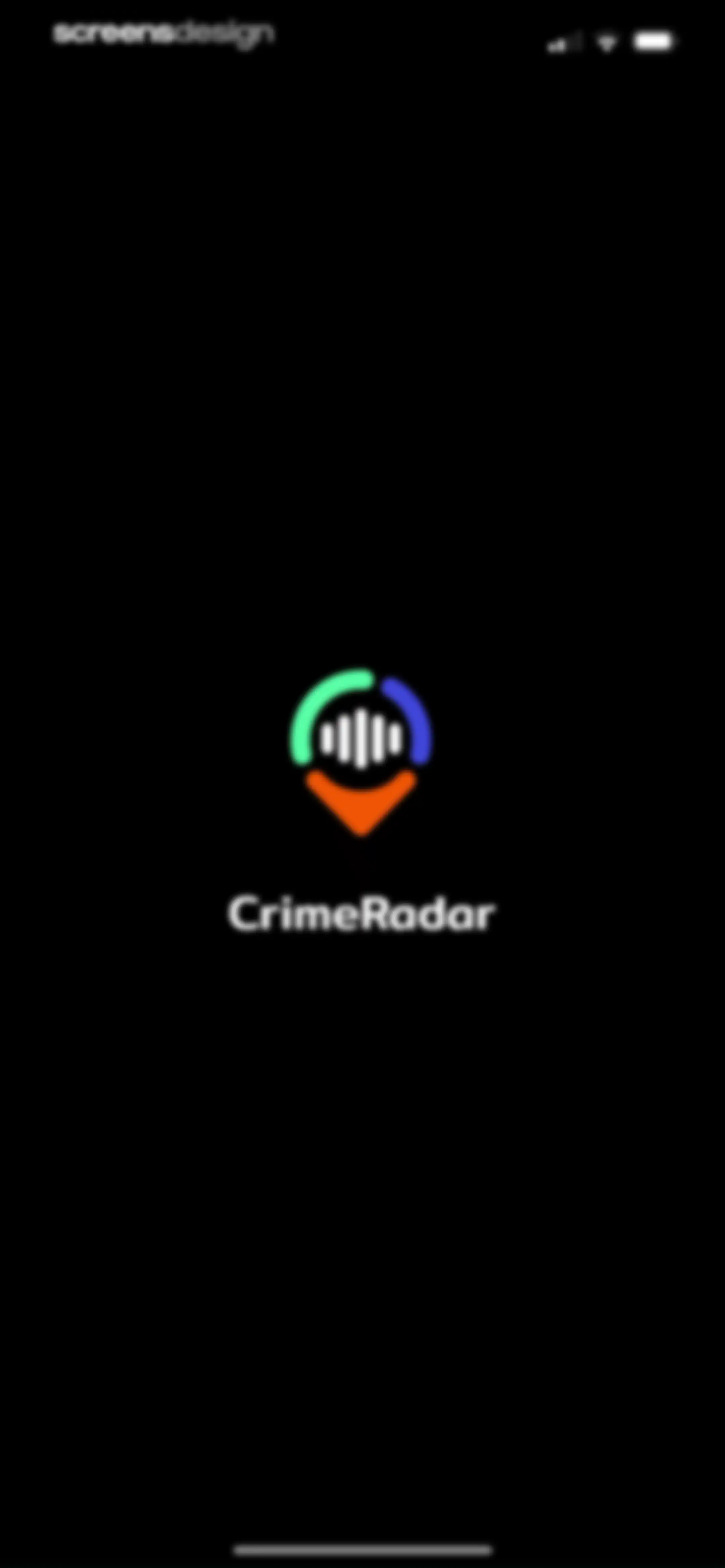 CrimeRadar Dispatch Audio screen 1