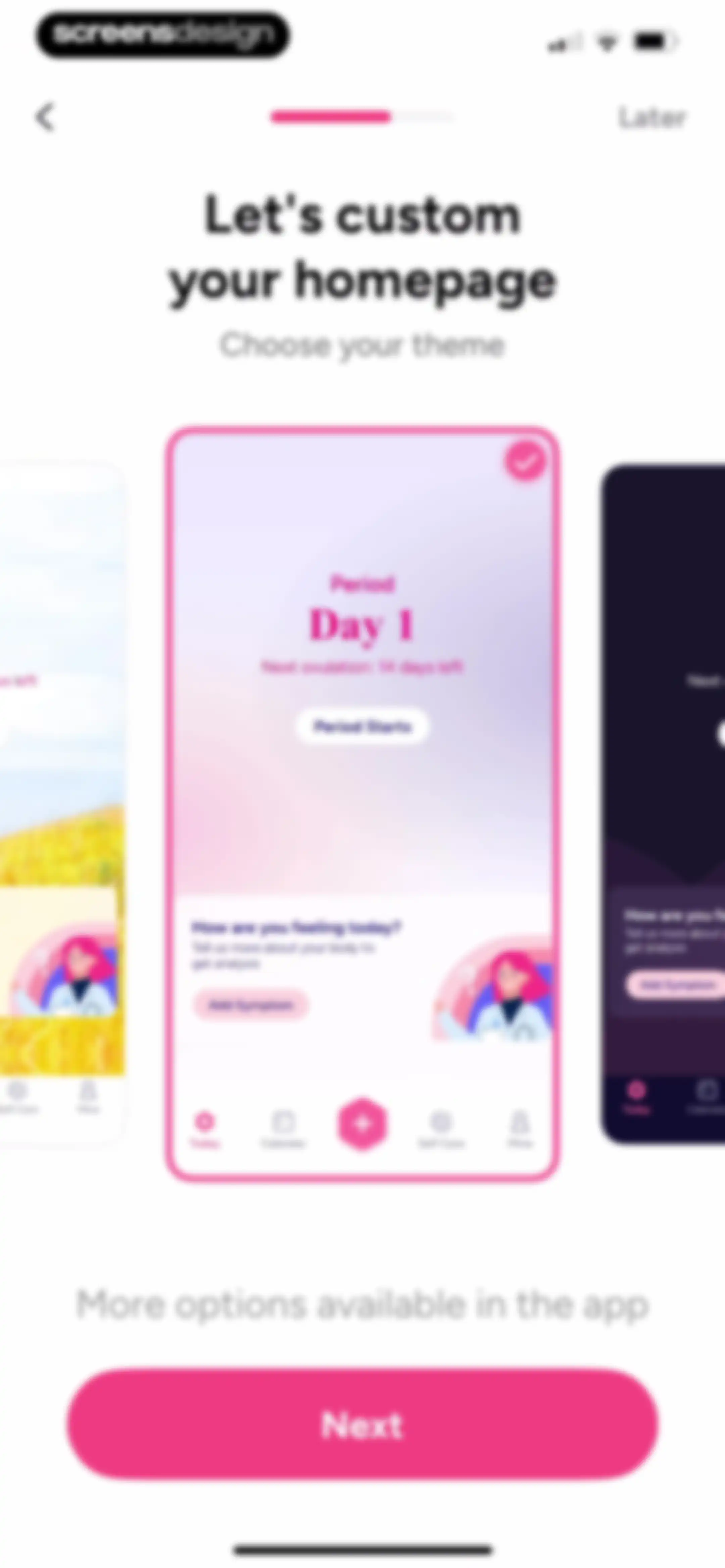 Period Tracker Period Calendar screen 26