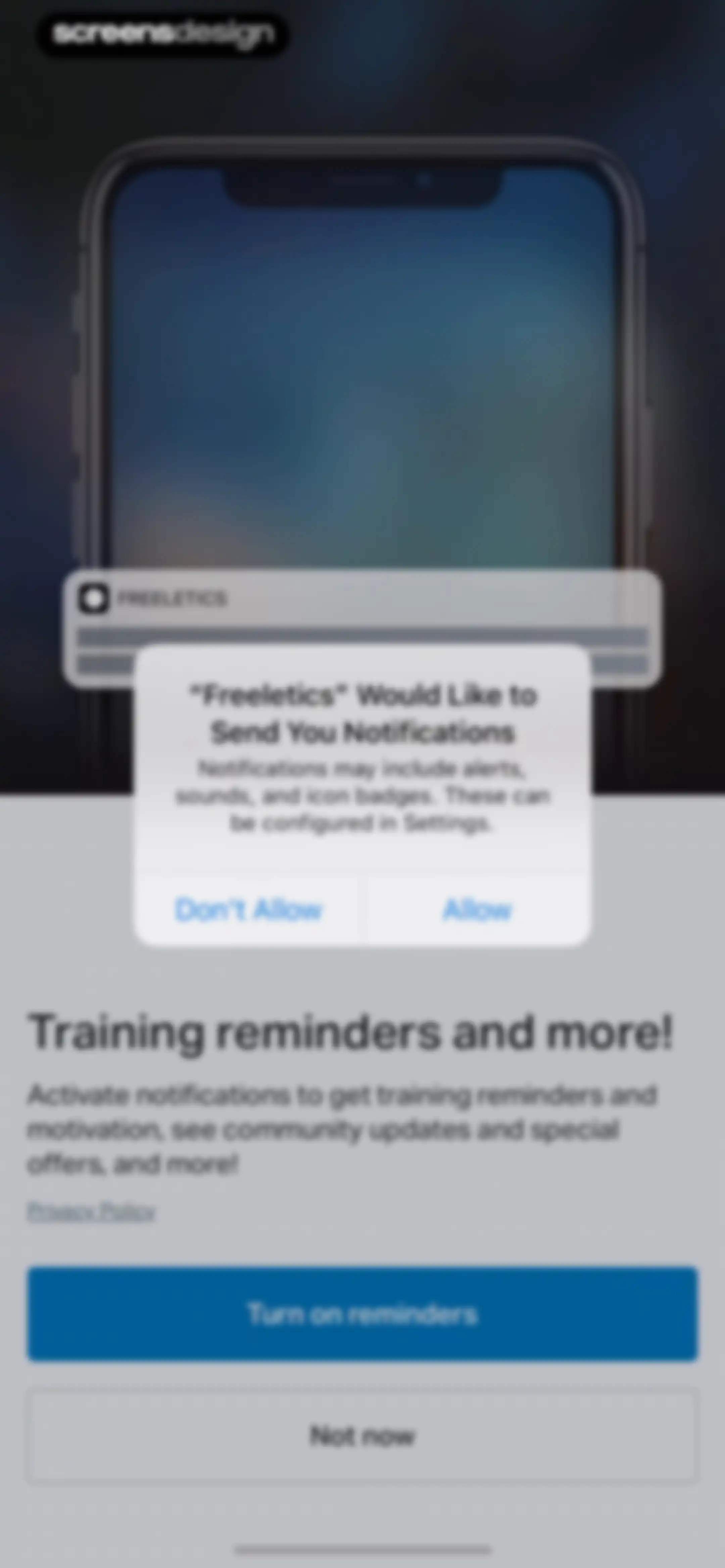 Freeletics: Workouts & Fitness screen 33