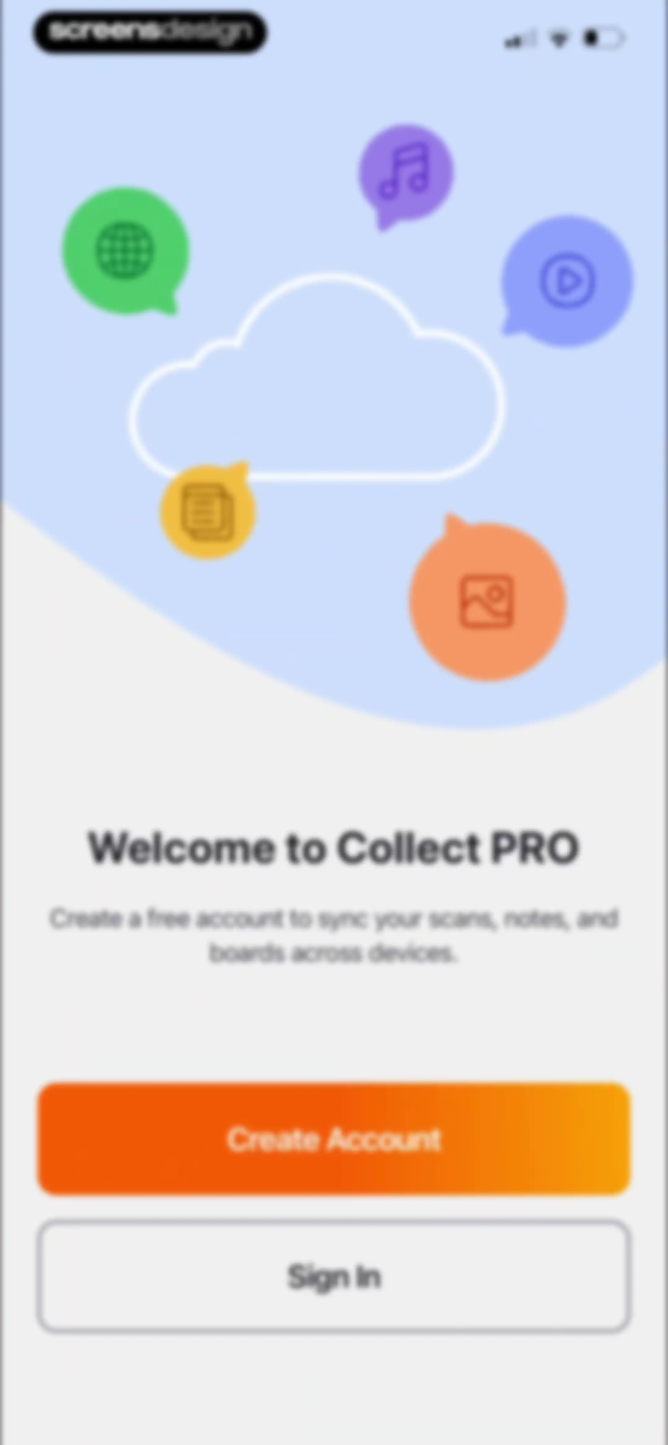 Collect by WeTransfer screen 11