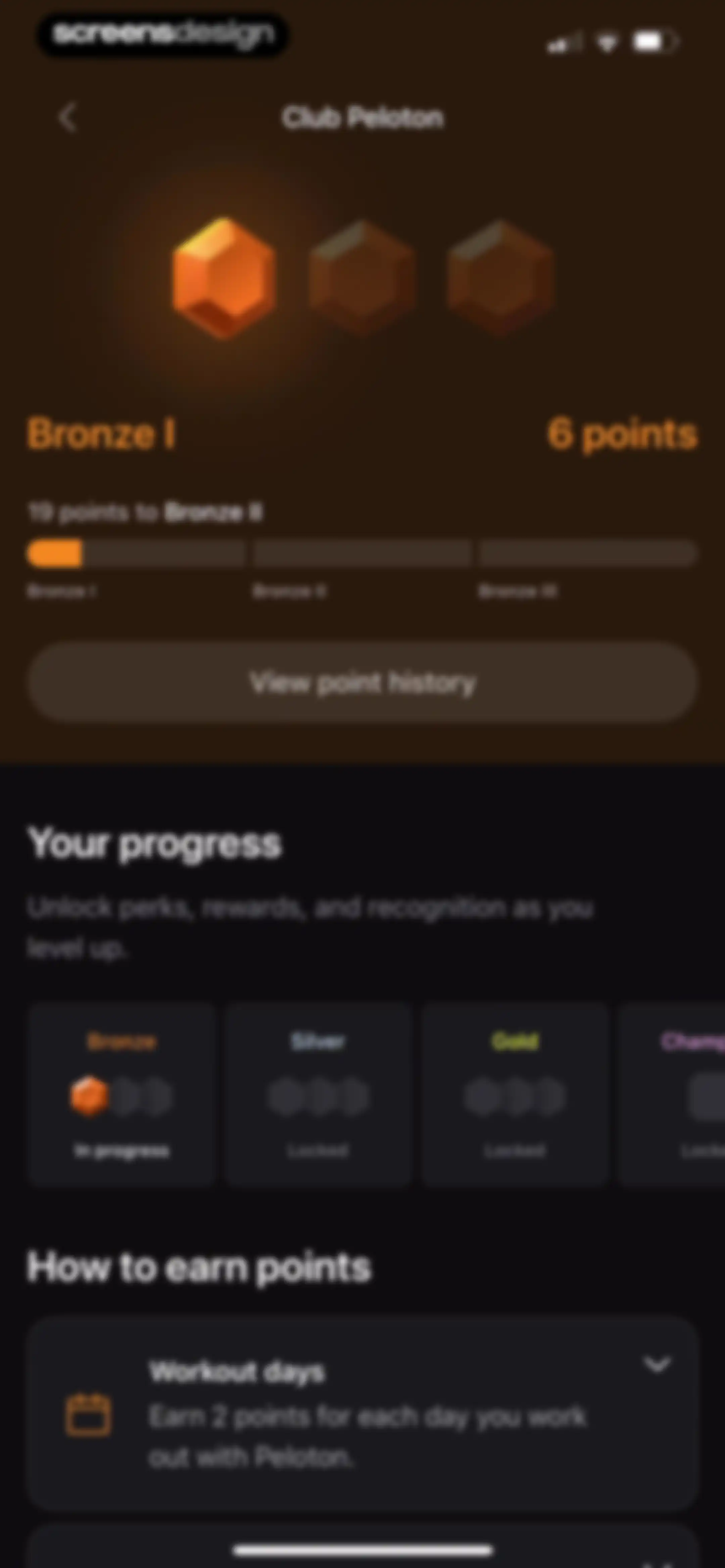 Peloton: Fitness & Workouts screen 245