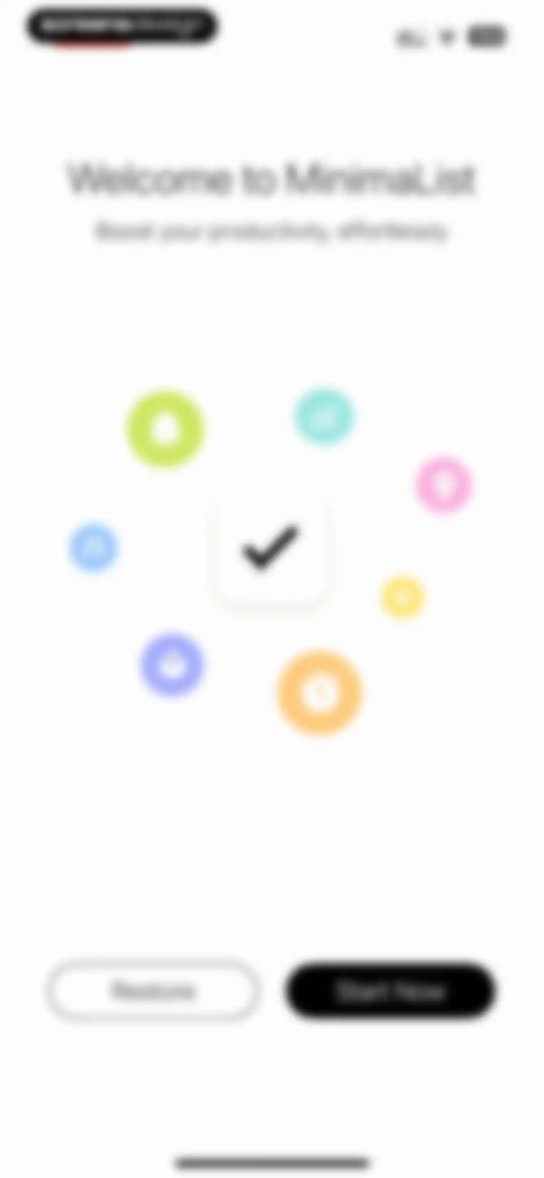 To Do List MinimaList & Widget screen 2