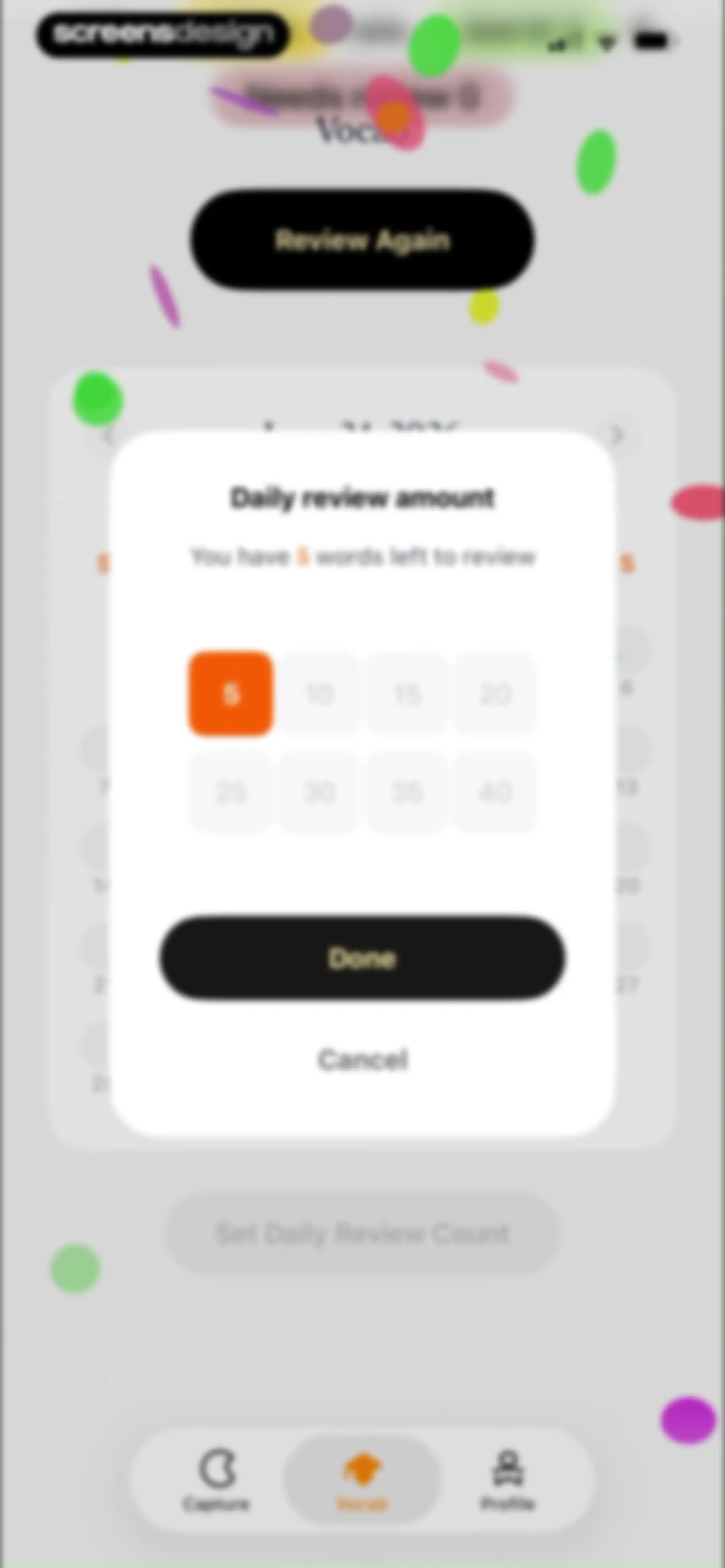 CapWords: AI Language Tutor screen 73