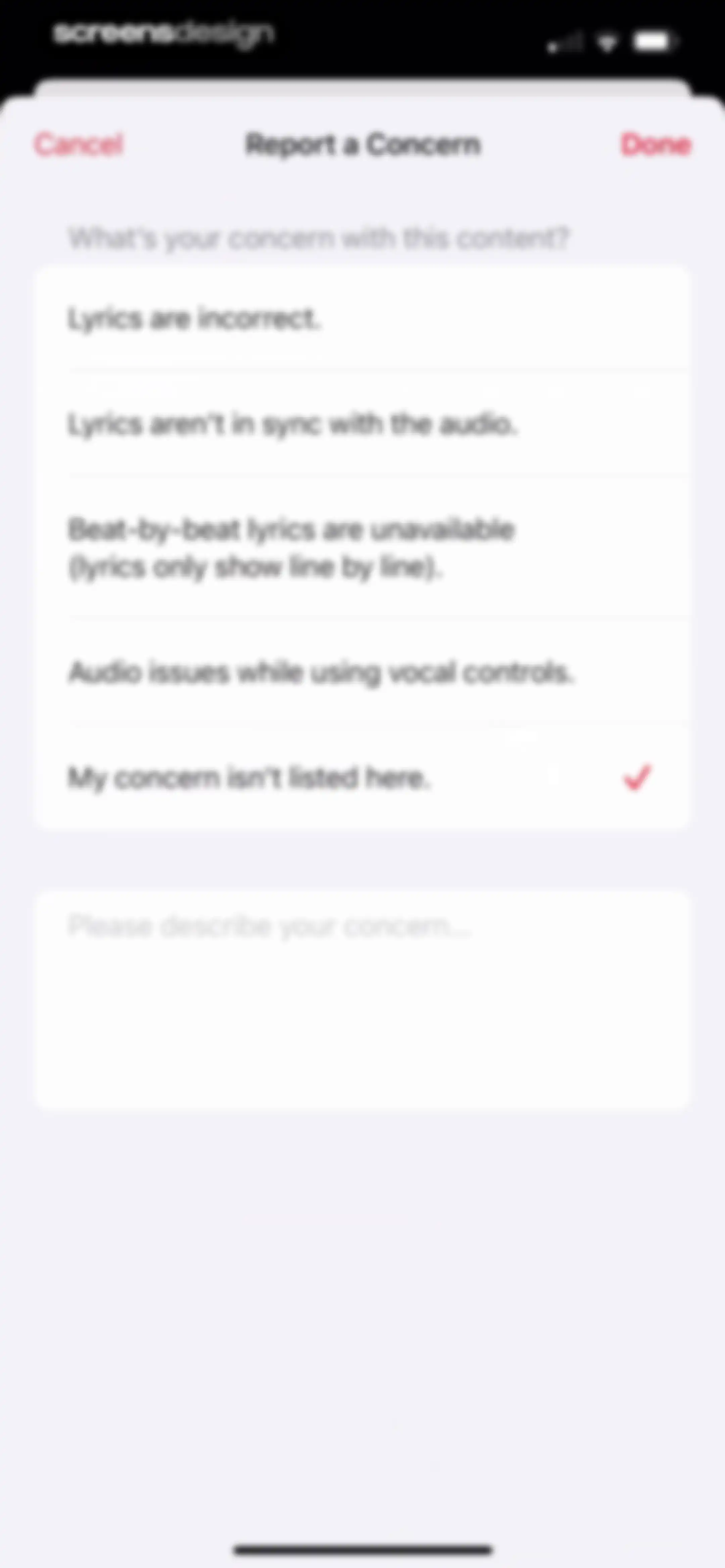 Apple Music screen 18