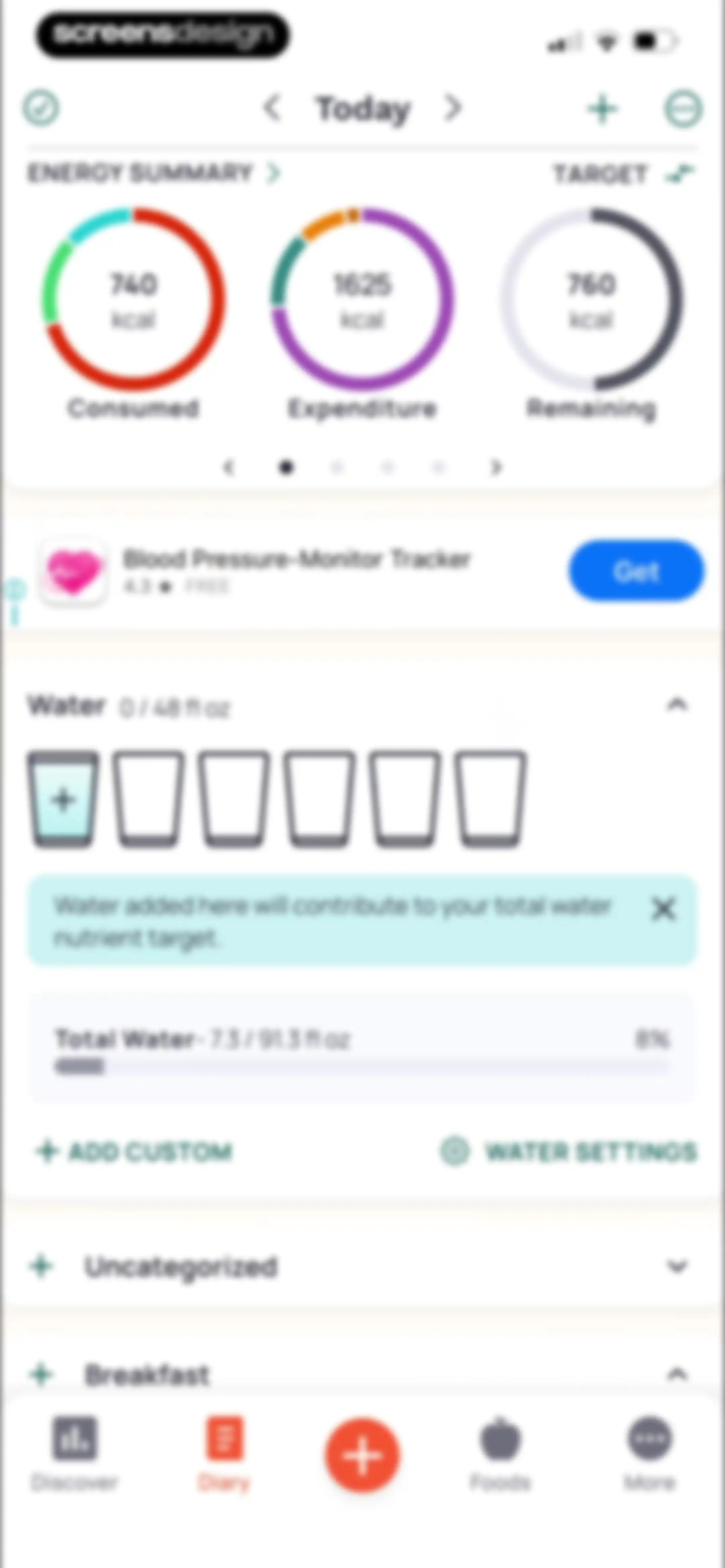 Cronometer: Calorie Counter screen 103