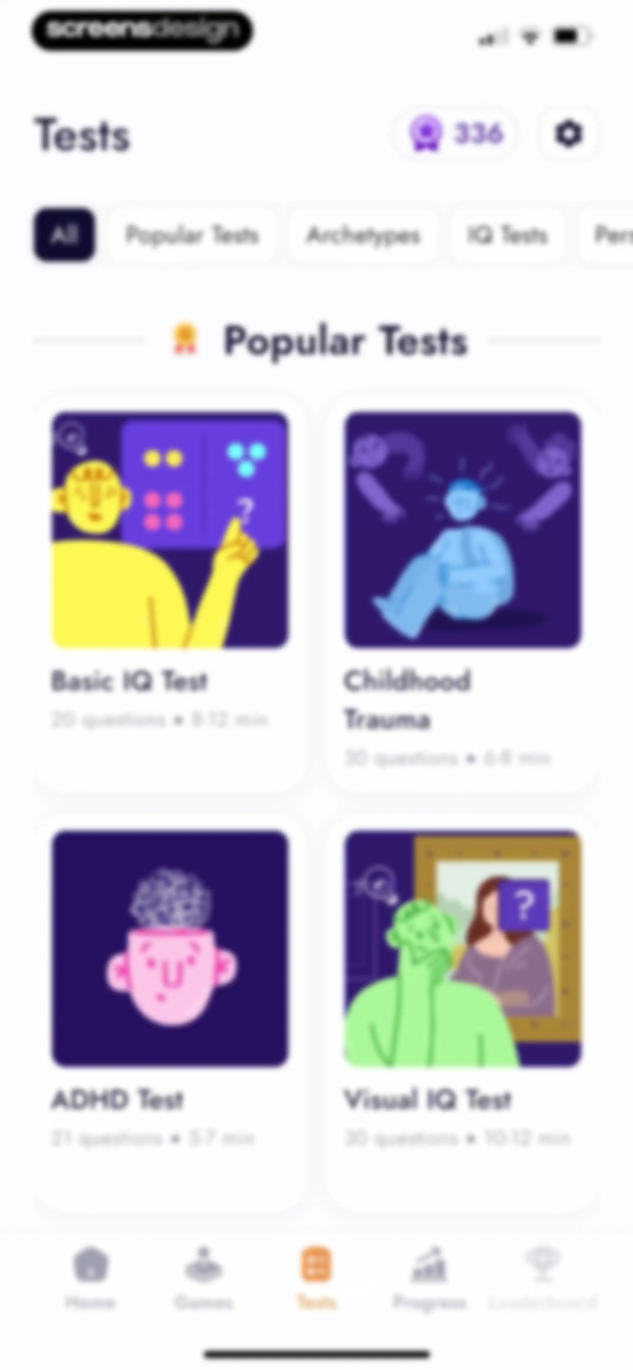 IQ Masters: Brain Games, Tests screen 89