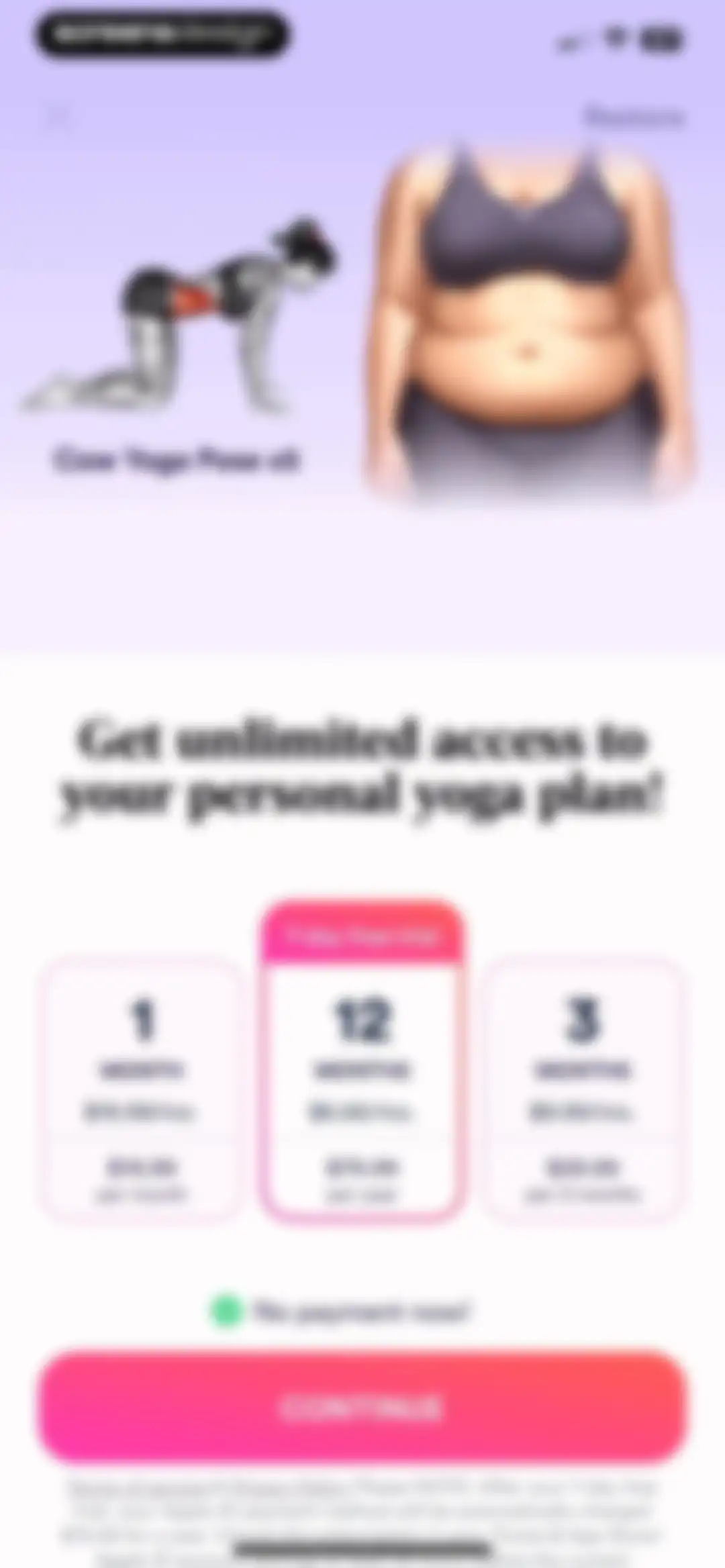 Light: Chair Yoga Plan screen 23
