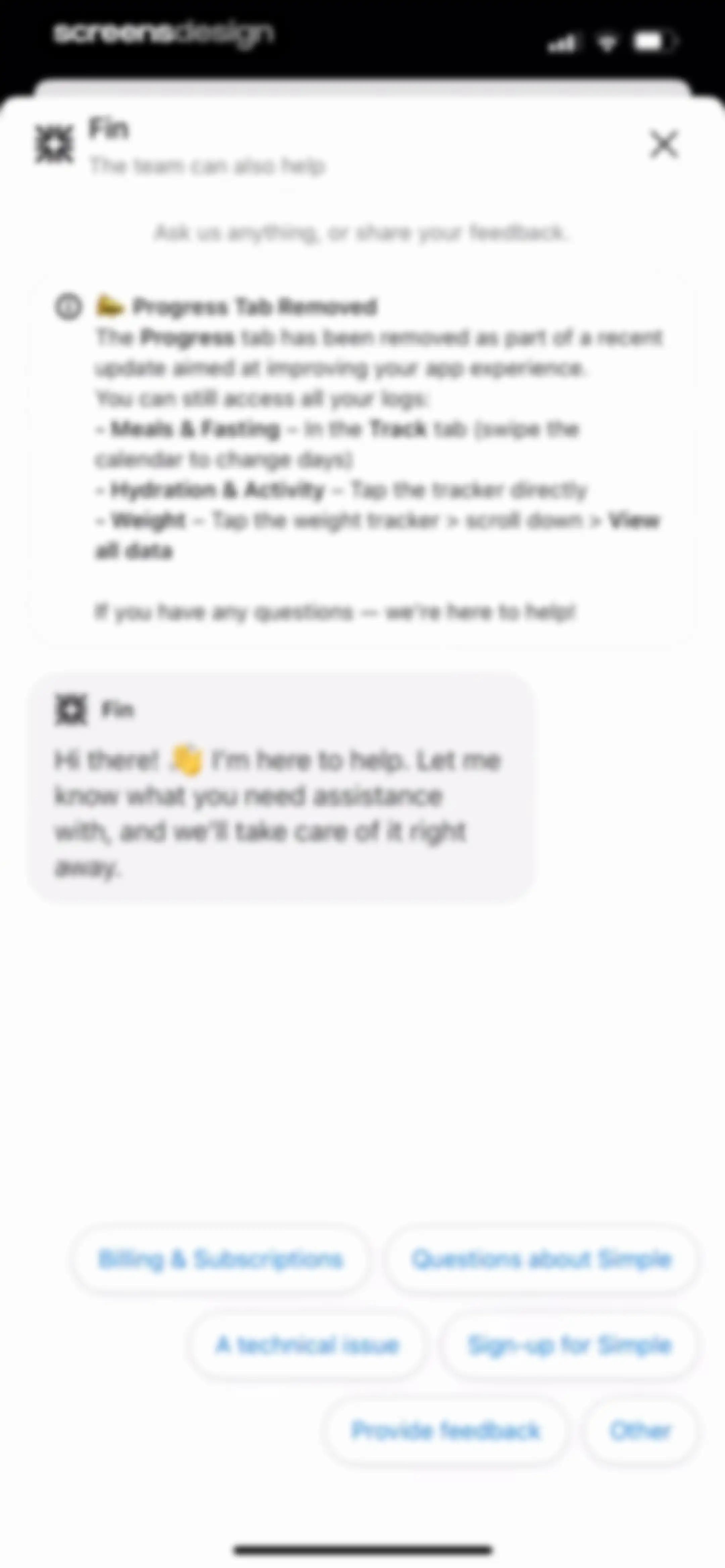 Simple: AI Weight Loss Coach screen 189