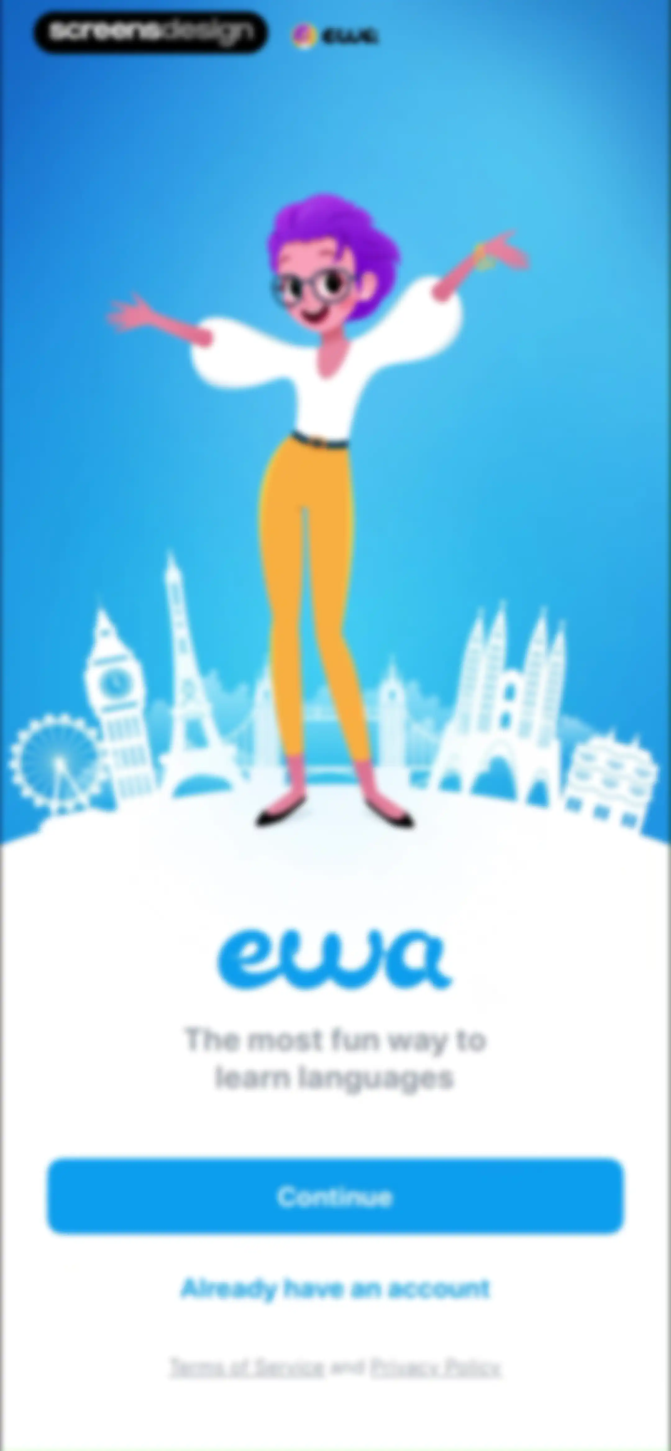 EWA: Learn Languages screen 4