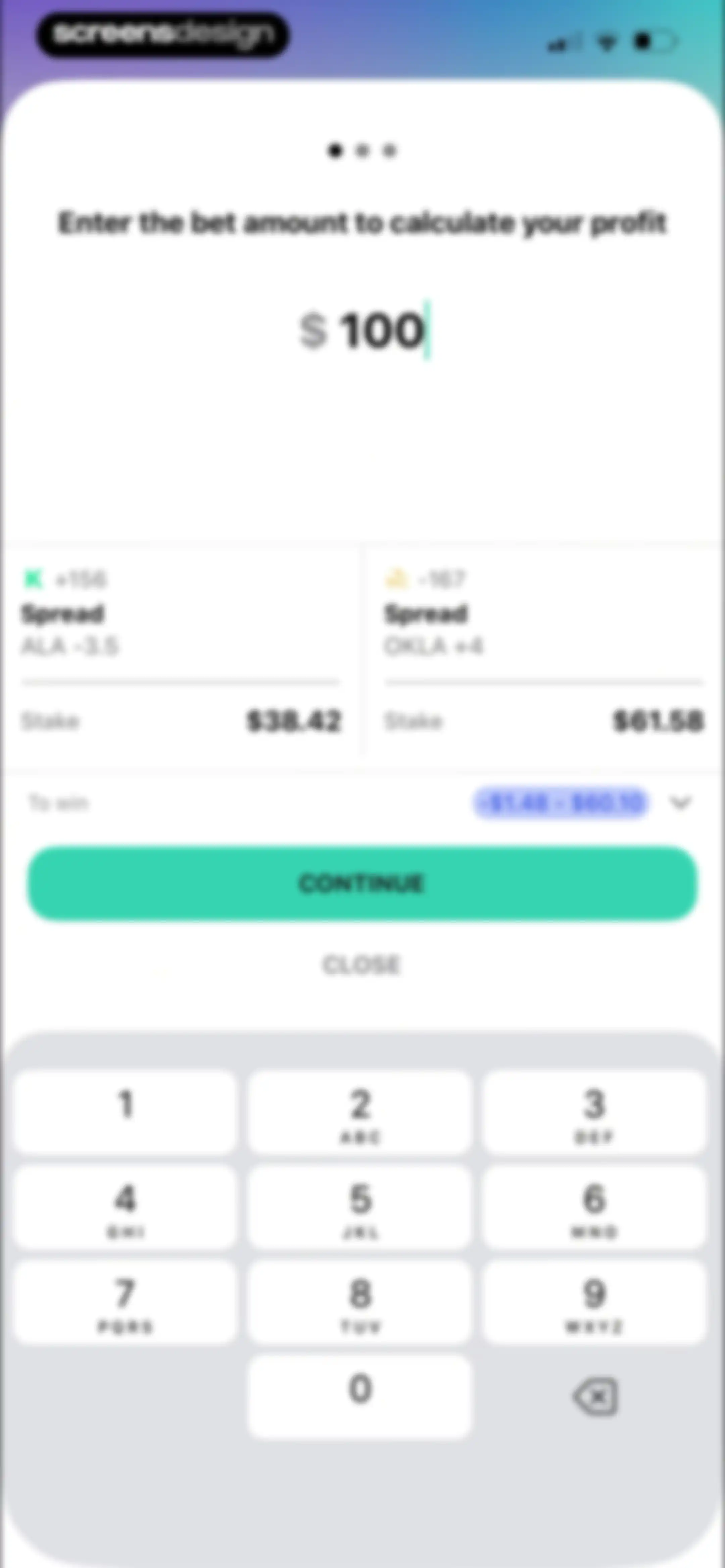 Outlier: Smart Sports Betting screen 104