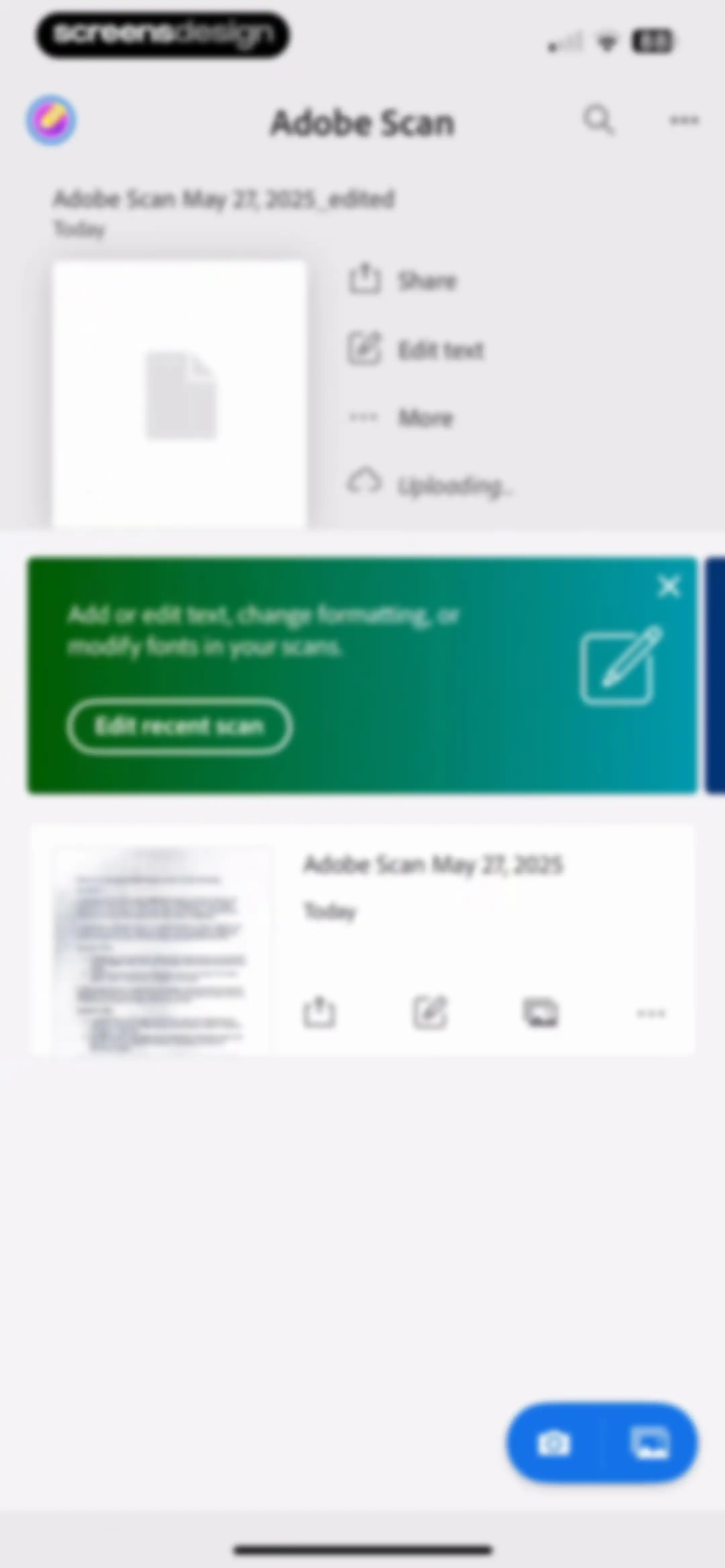 Adobe Scan: PDF & OCR Scanner screen 26